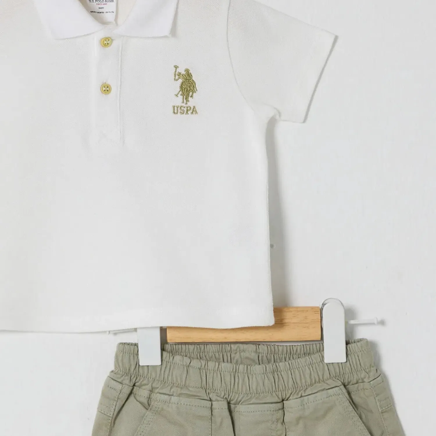 U.S. Polo 2li Takım Beyaz
