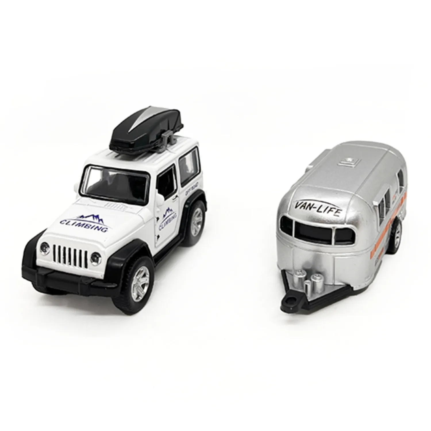 Diecast Metal Araba Karavanlı
