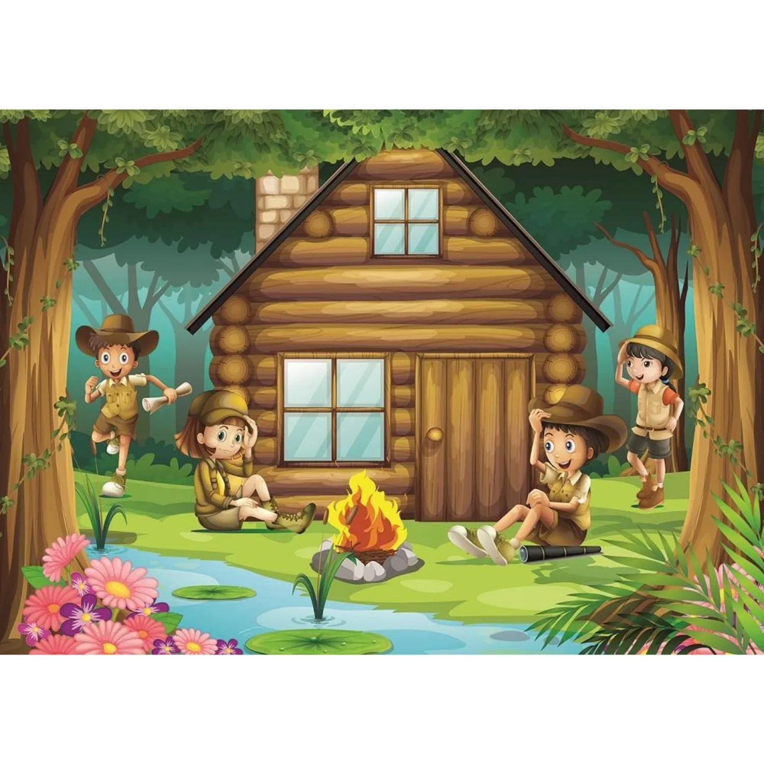 Art Kids İzci Kampı 2X100 Parça