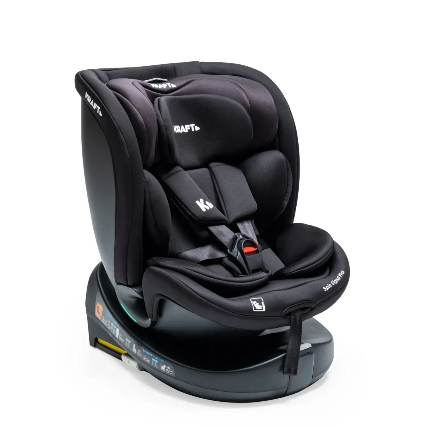 Kraft Spin Signal Plus Oto Koltuğu 0-36 Kg Black