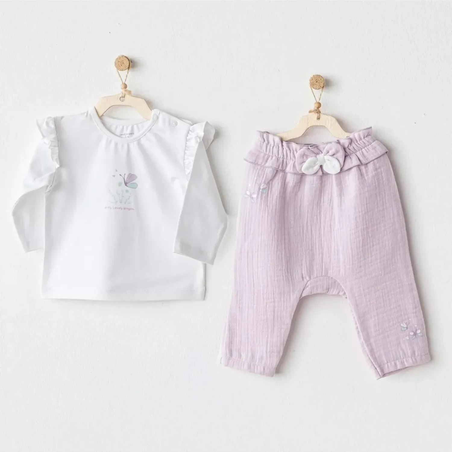 Andy Wawa 2li Takım Magical Butterfly Lila