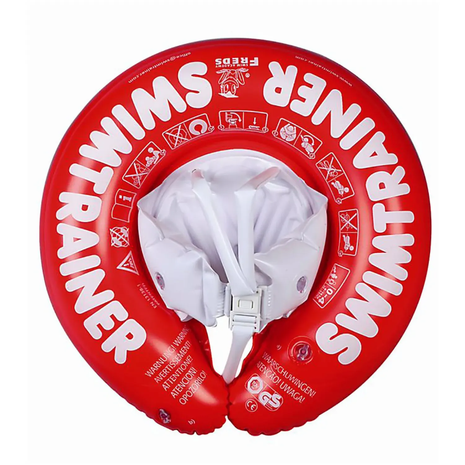 Mycey Swimtrainer 3 Ay-4 Yaş Yüzme Simidi Kırmızı