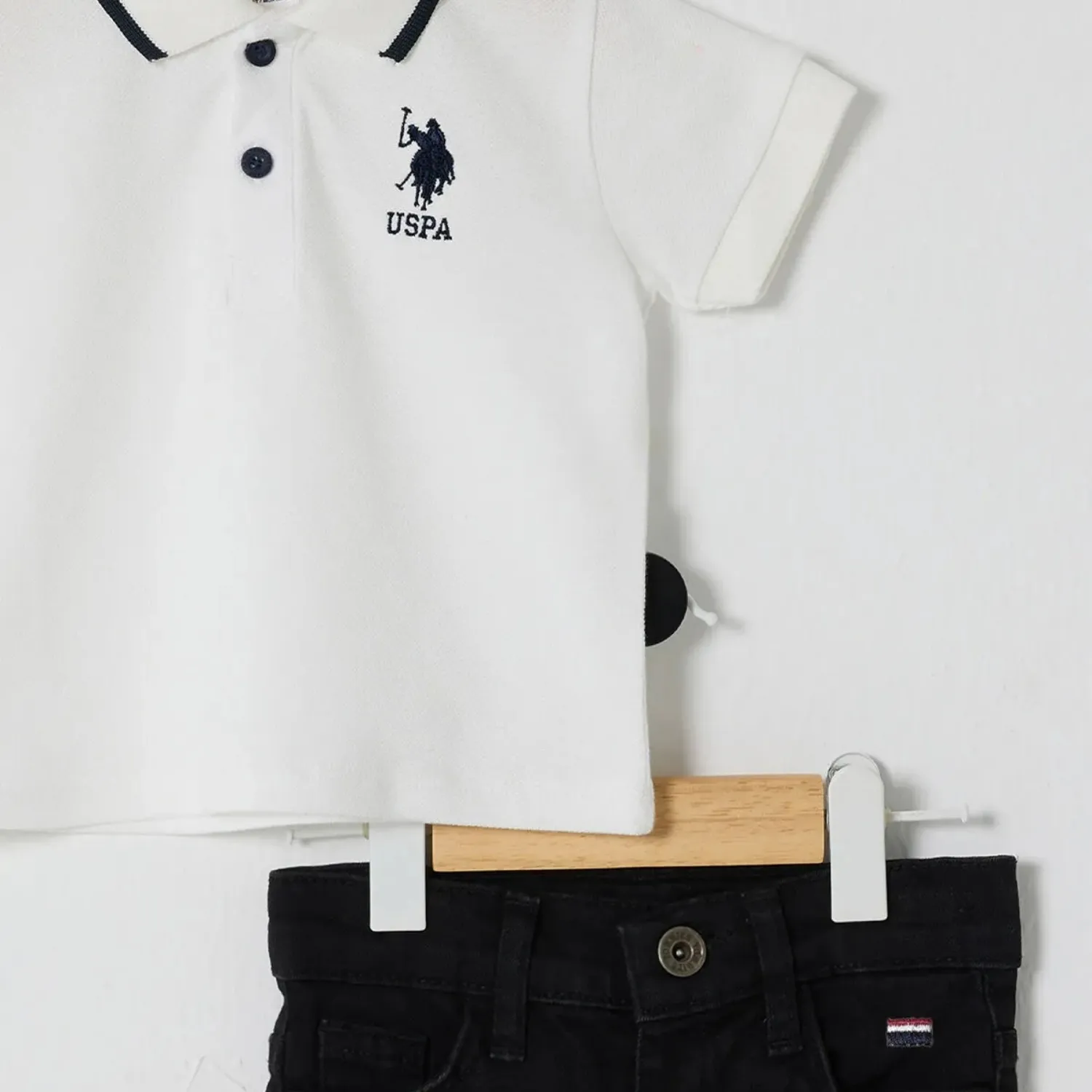 U.S. Polo 2li Takım T-Shirt Pike Beyaz