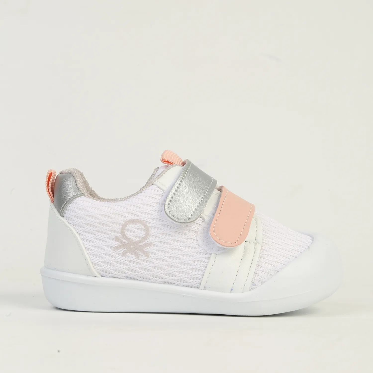 Benetton Sandalet Beyaz - Pudra