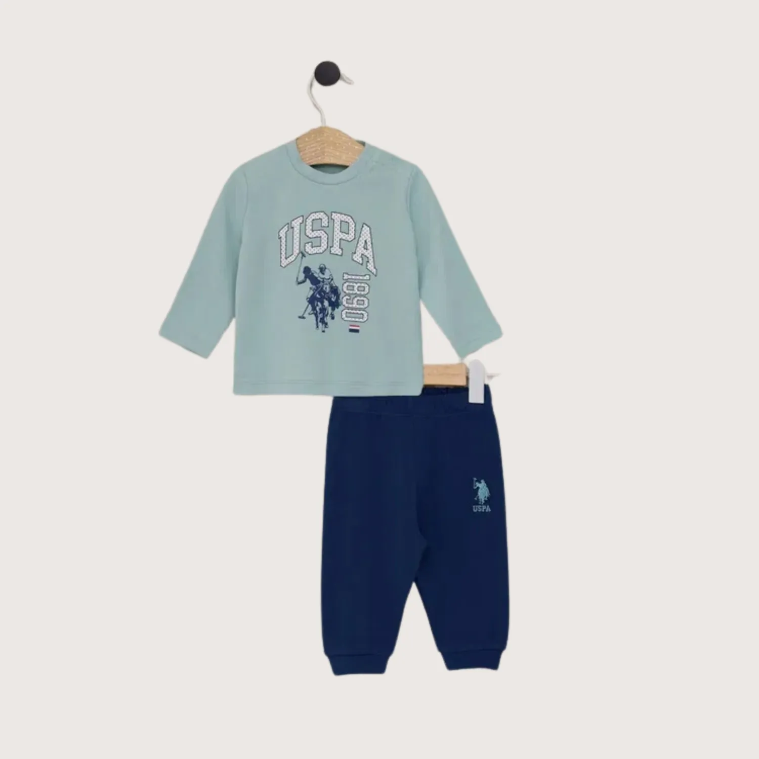 U.S. Polo 2li Takım Su Yeşili