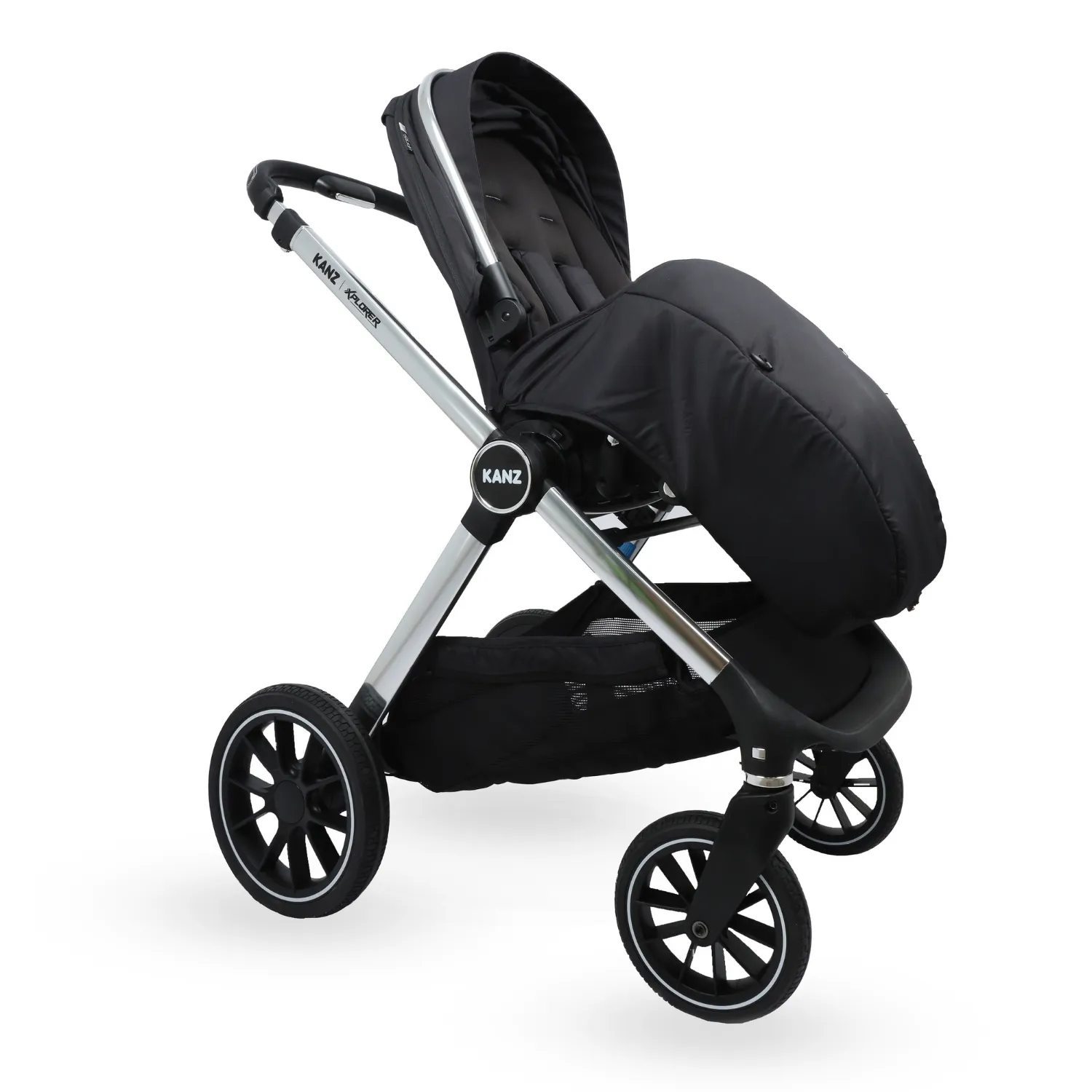 Kanz Explorer Travel Sistem Bebek Arabası Cole Black