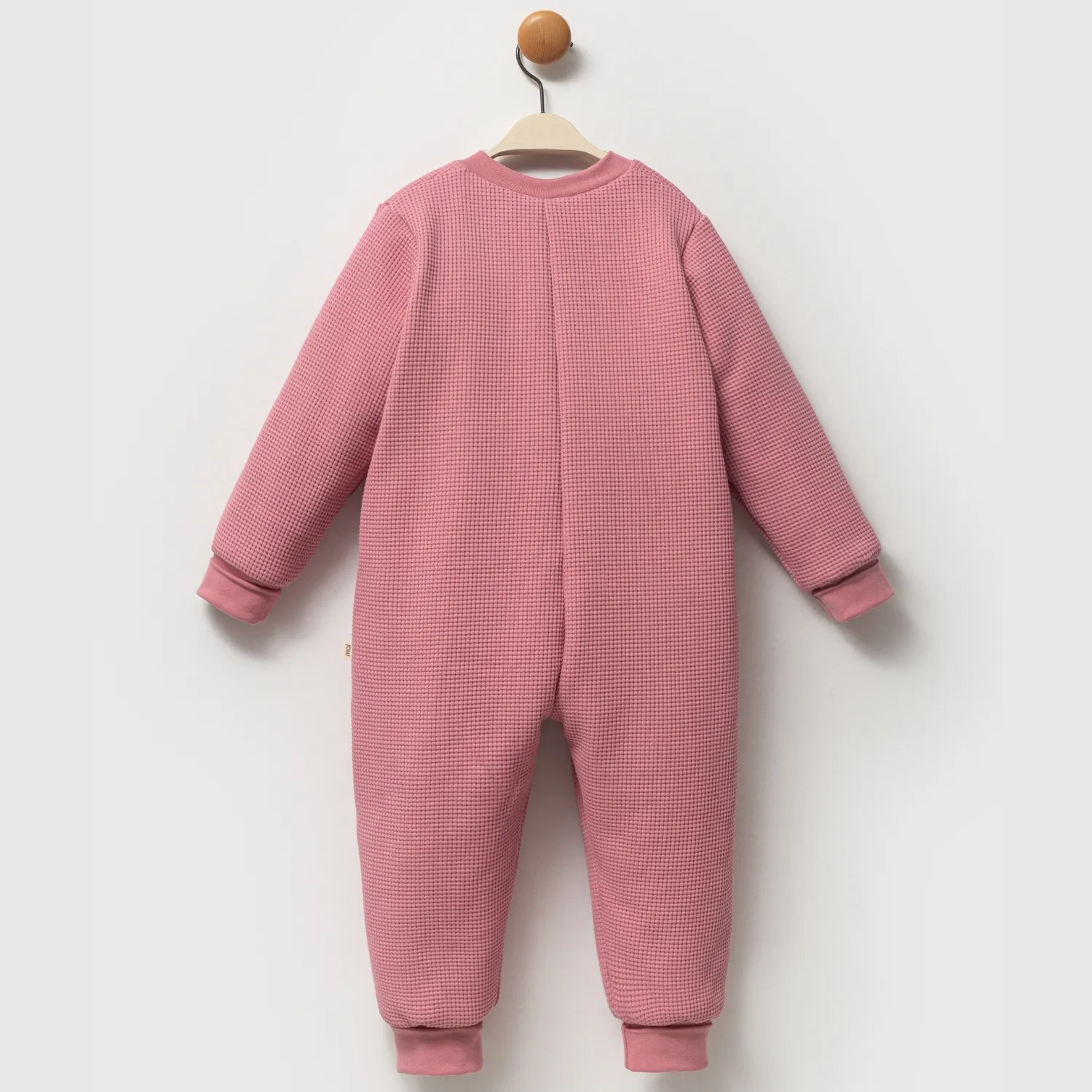 Moi Noi Uyku Tulumu Çoraplı 2,5 Tog Waffle Gül Kurusu