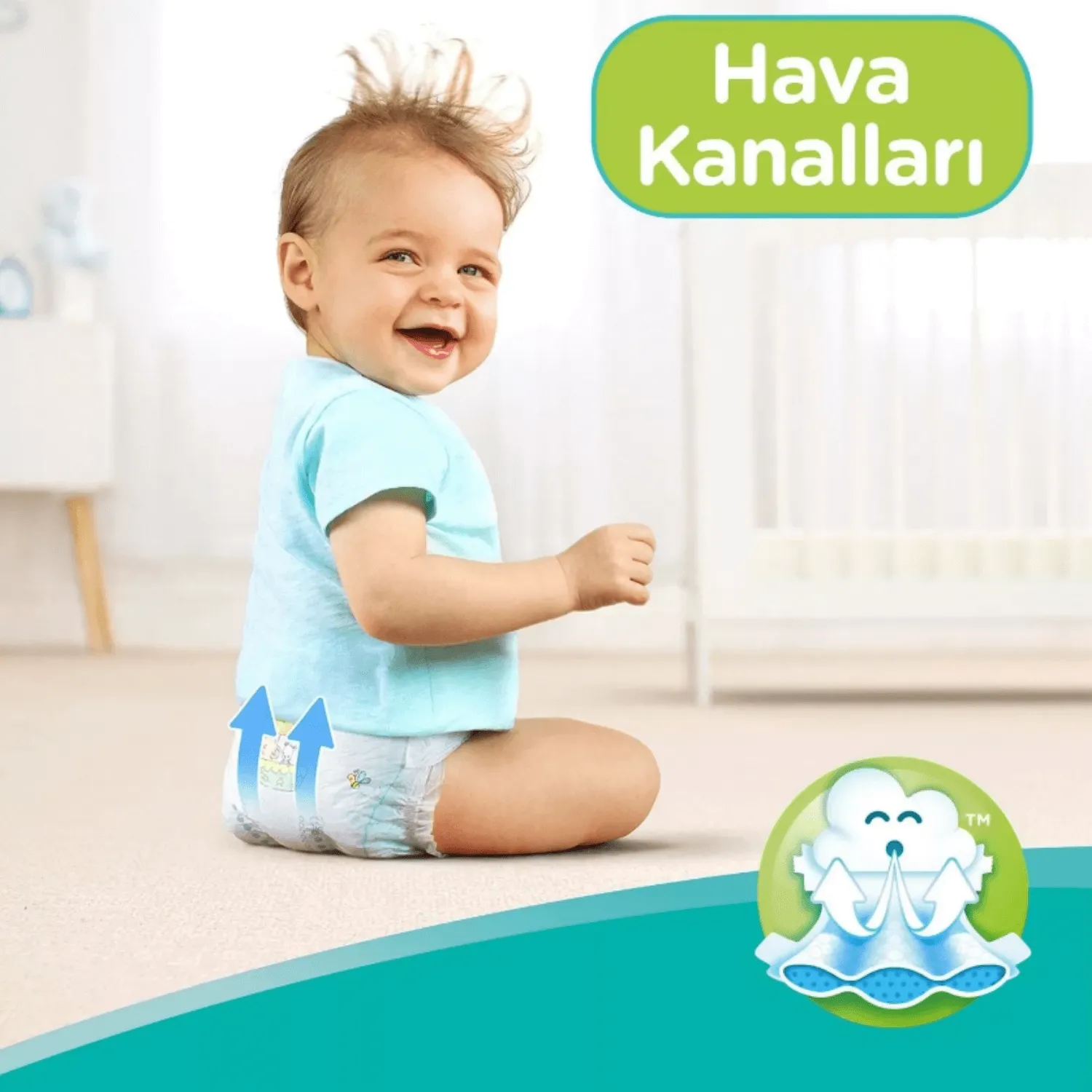Prima Aktif Bebek Bezi 8 Beden 17+ Kg 31li Fırsat Paket 