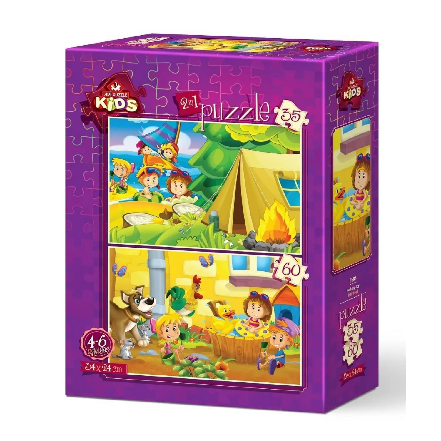 Art Kids Tatil Keyfi 35+60 Parça
