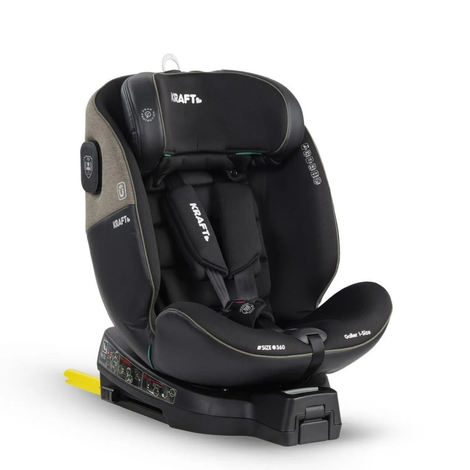 Kraft Galler I-Size Oto Koltuğu 0-36 Kg Yeşil