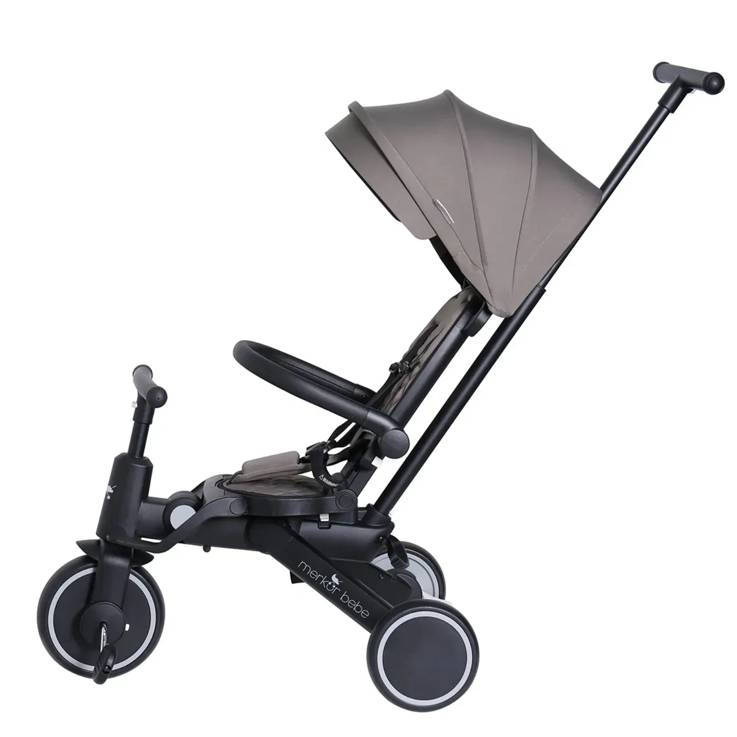 Merkür Bebe 9in1 Hawk Üç Tekerlekli Bebek ve Çocuk Bisikleti Yeşil