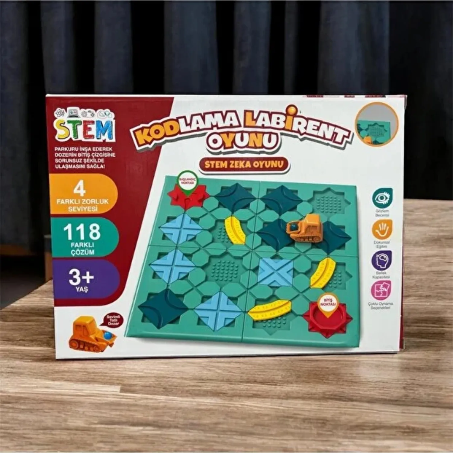 Kodlama Labirent Oyunu Stem Zeka
