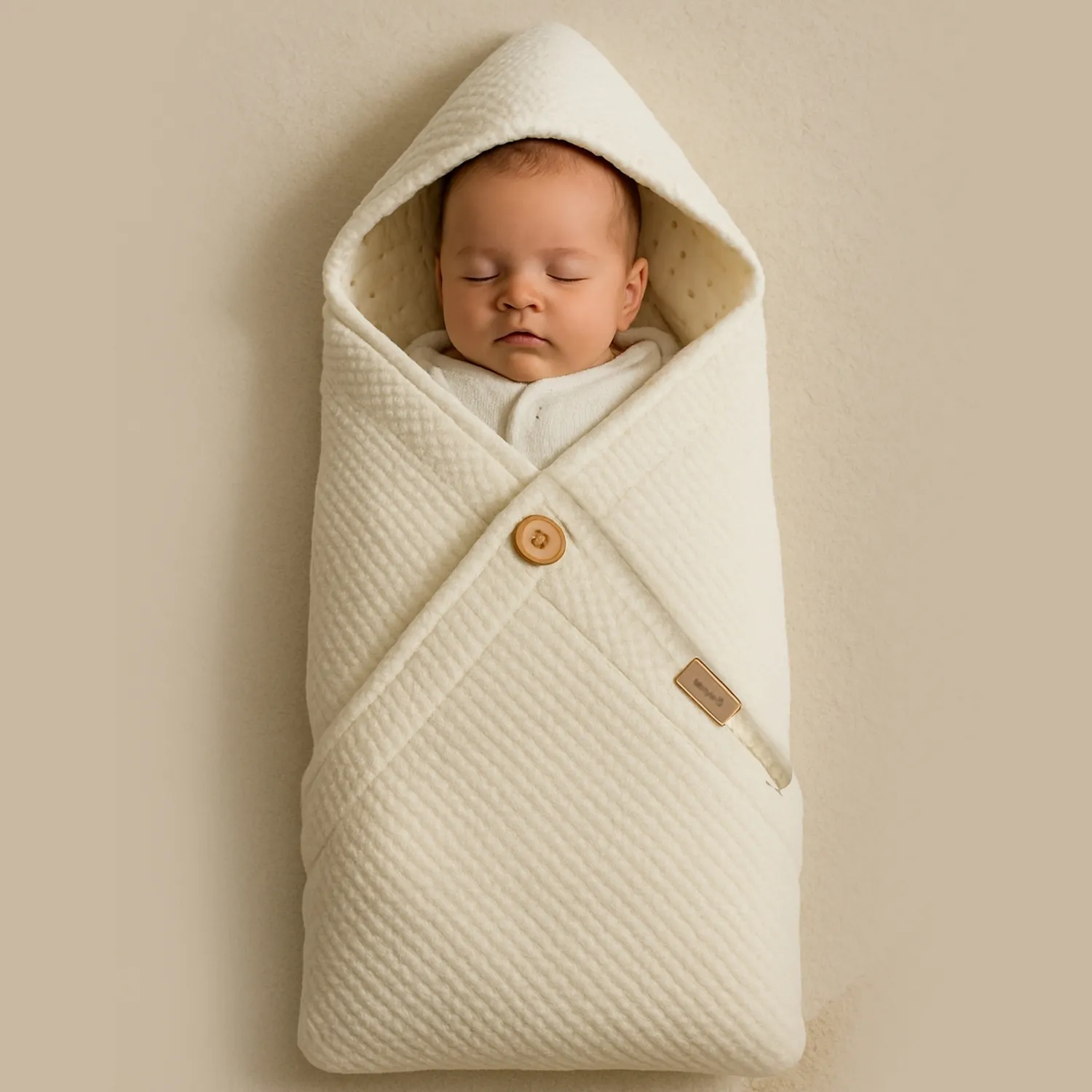 Bistyle Battaniye Triko Warm Nest Ekru
