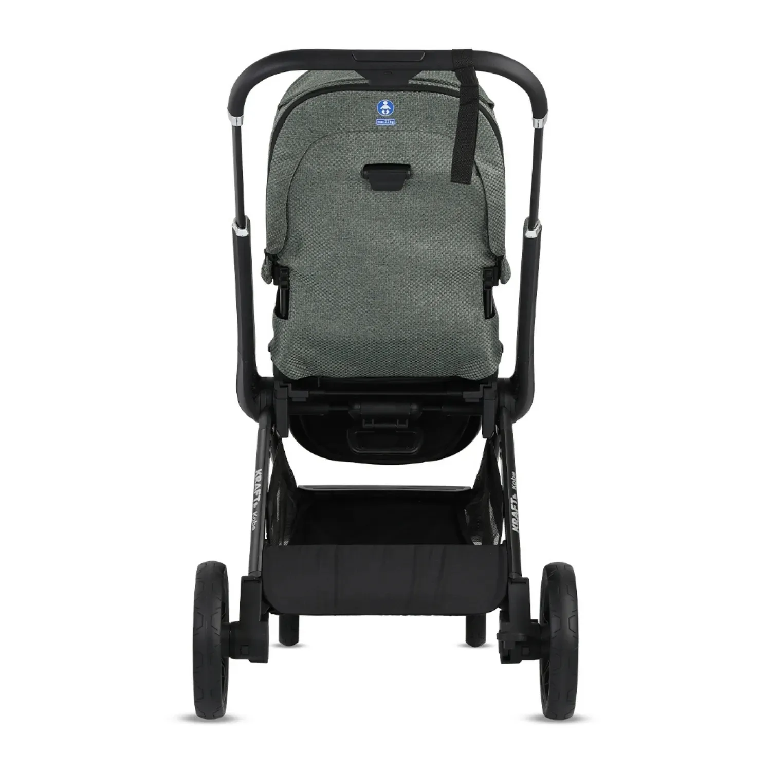 Kraft Kobe Capsule Travel Sistem Bebek Arabası Black Green