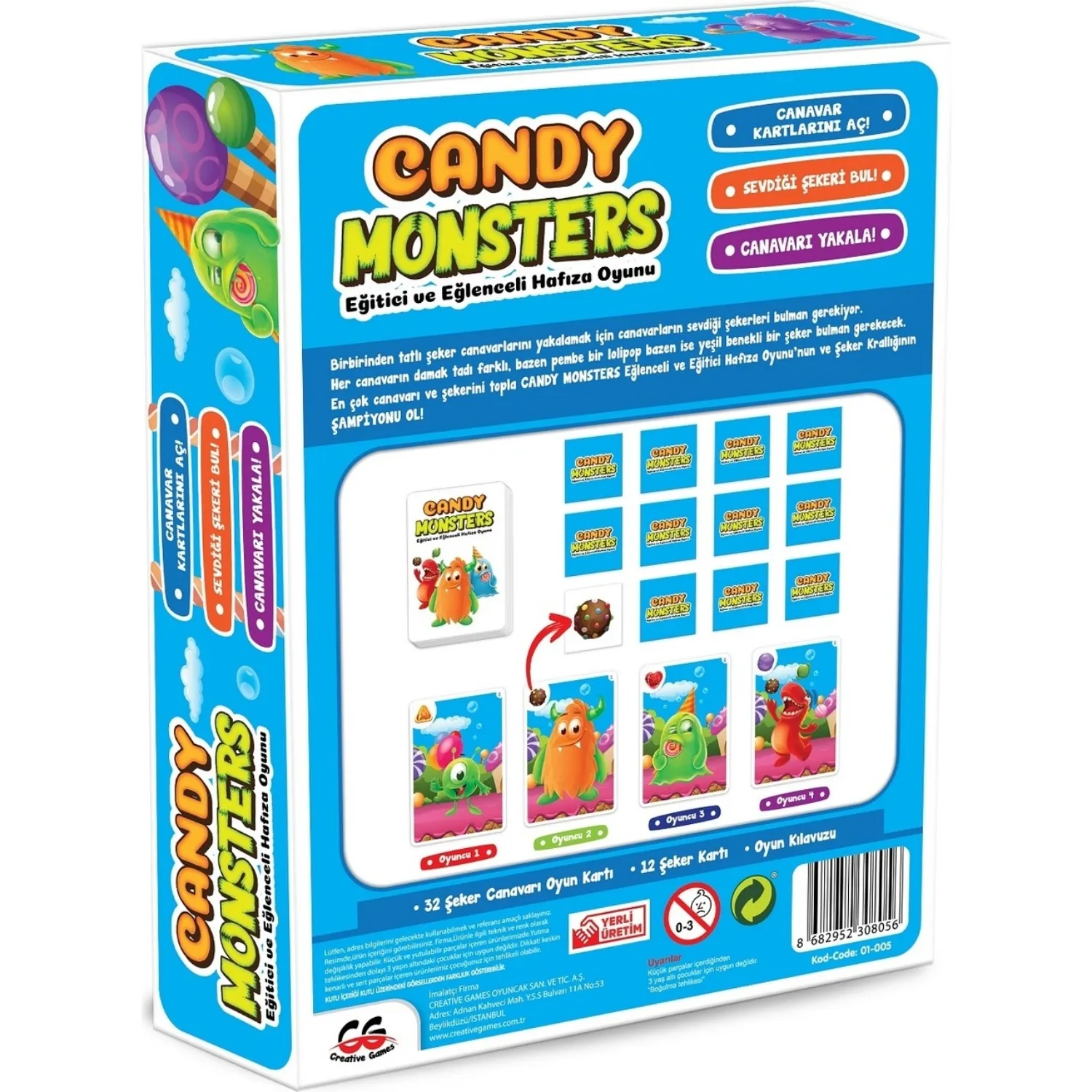 Creative Games Fitable Eğitici Eğlenceli Zeka Oyunu