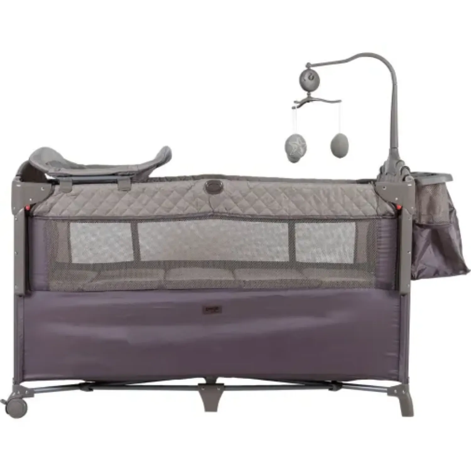 Prego 8044 Miami Plus Yatak Hediyeli Anne Yanı Oyun Parkı 70x120 cm Bej