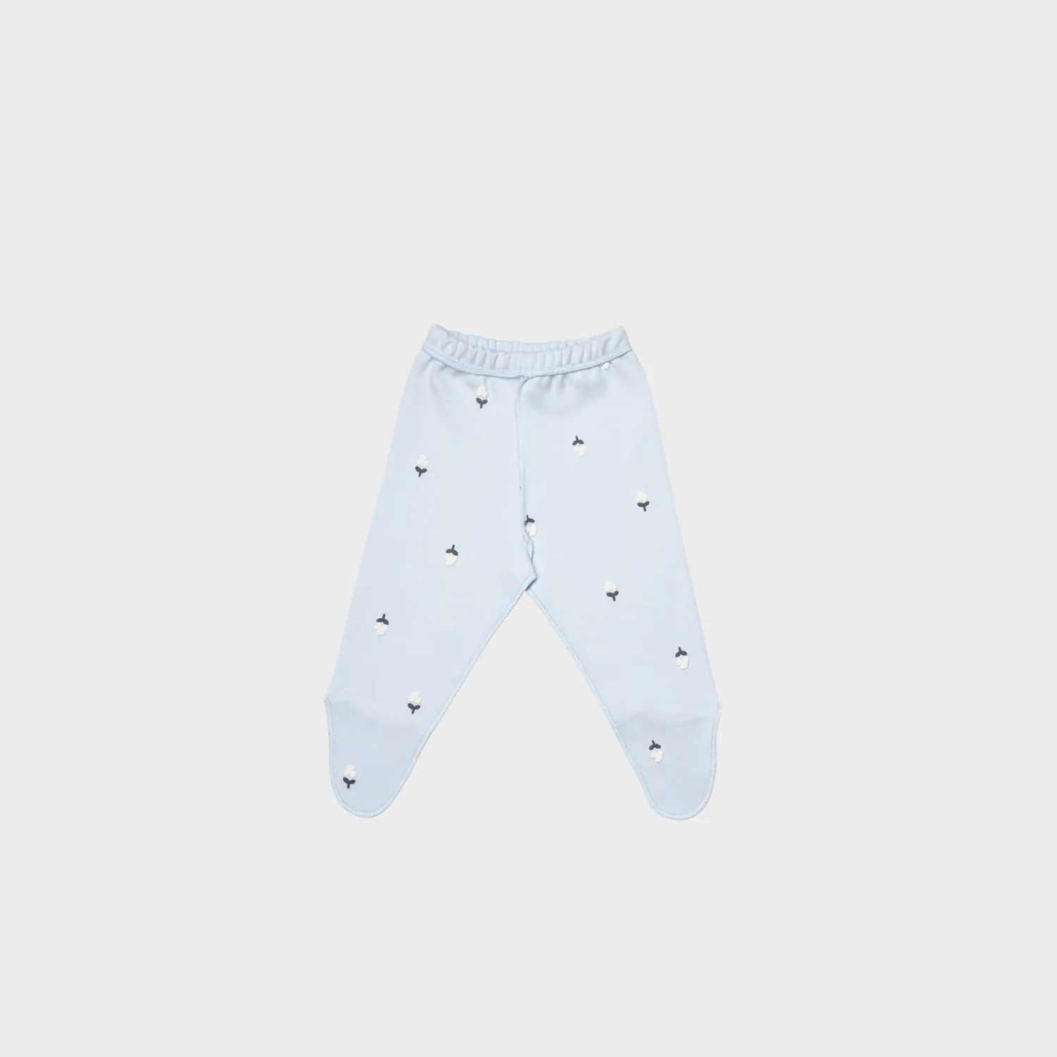 Bibaby Organik Zıbın Takımı 4lü Love Floral Ekru - Lila