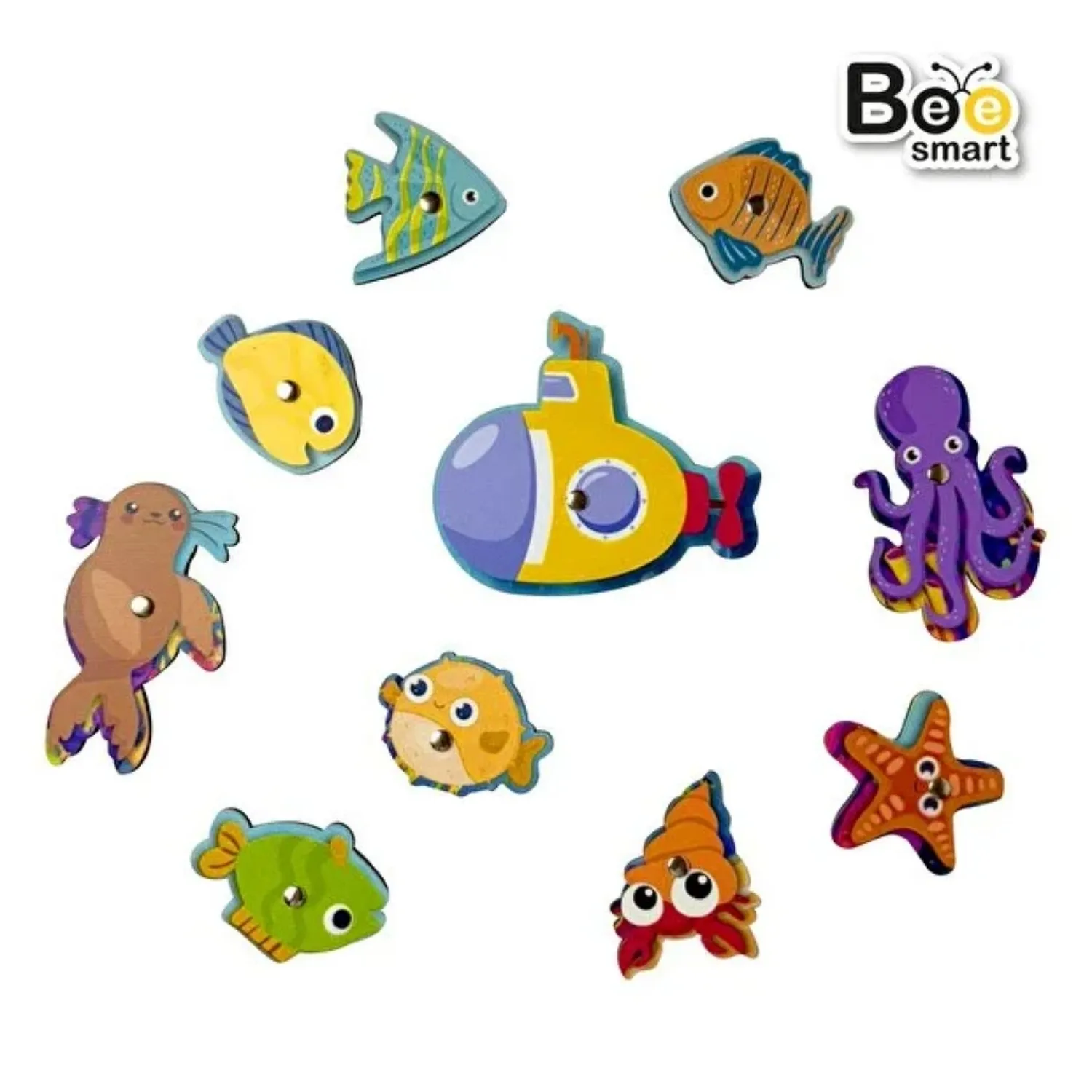 Bee Smart Puzzle Balık Tutma