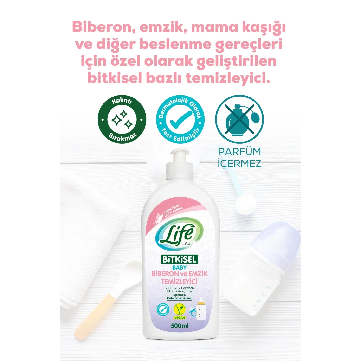 Life by Fakir Biberon Temizleyici 500ml Life by Fakir Biberon Temizleyici 500ml