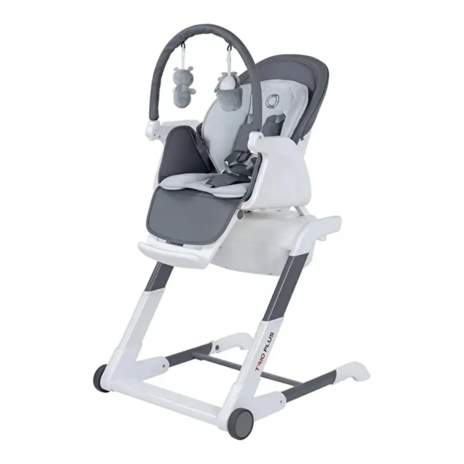 Prego 4029 Trio Plus Fonksiyonel Mama Sandalyesi ve Ana Kucağı Gri