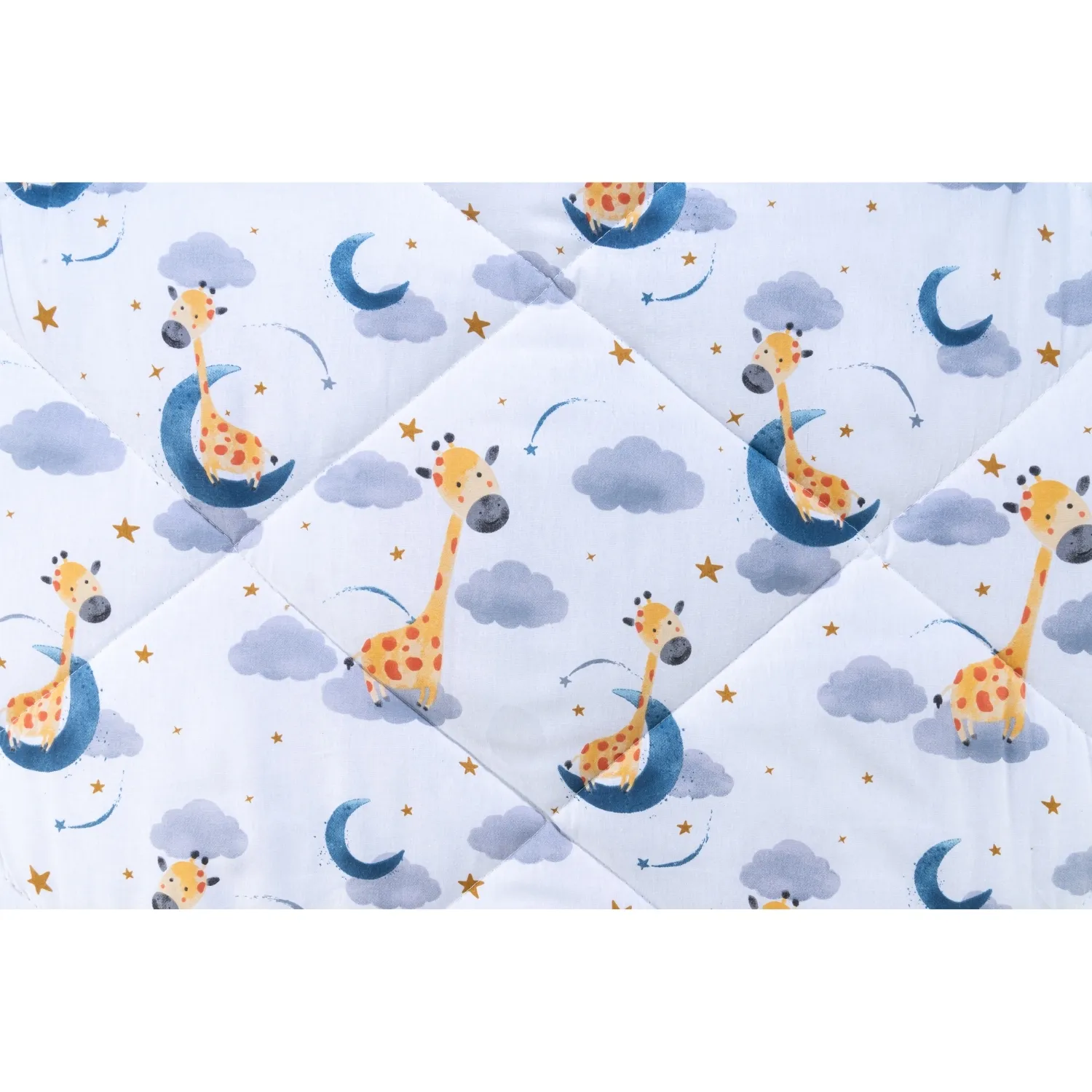 Bebek Nevresim Seti Bulut 3 Parça Çantalı 100x150