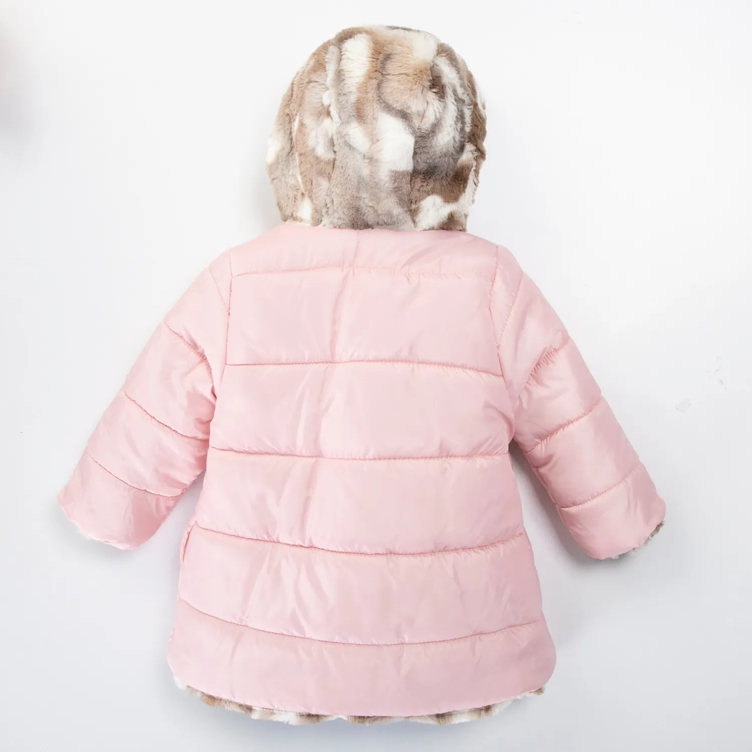 Midimod Kaban Çift Taraflı Pembe