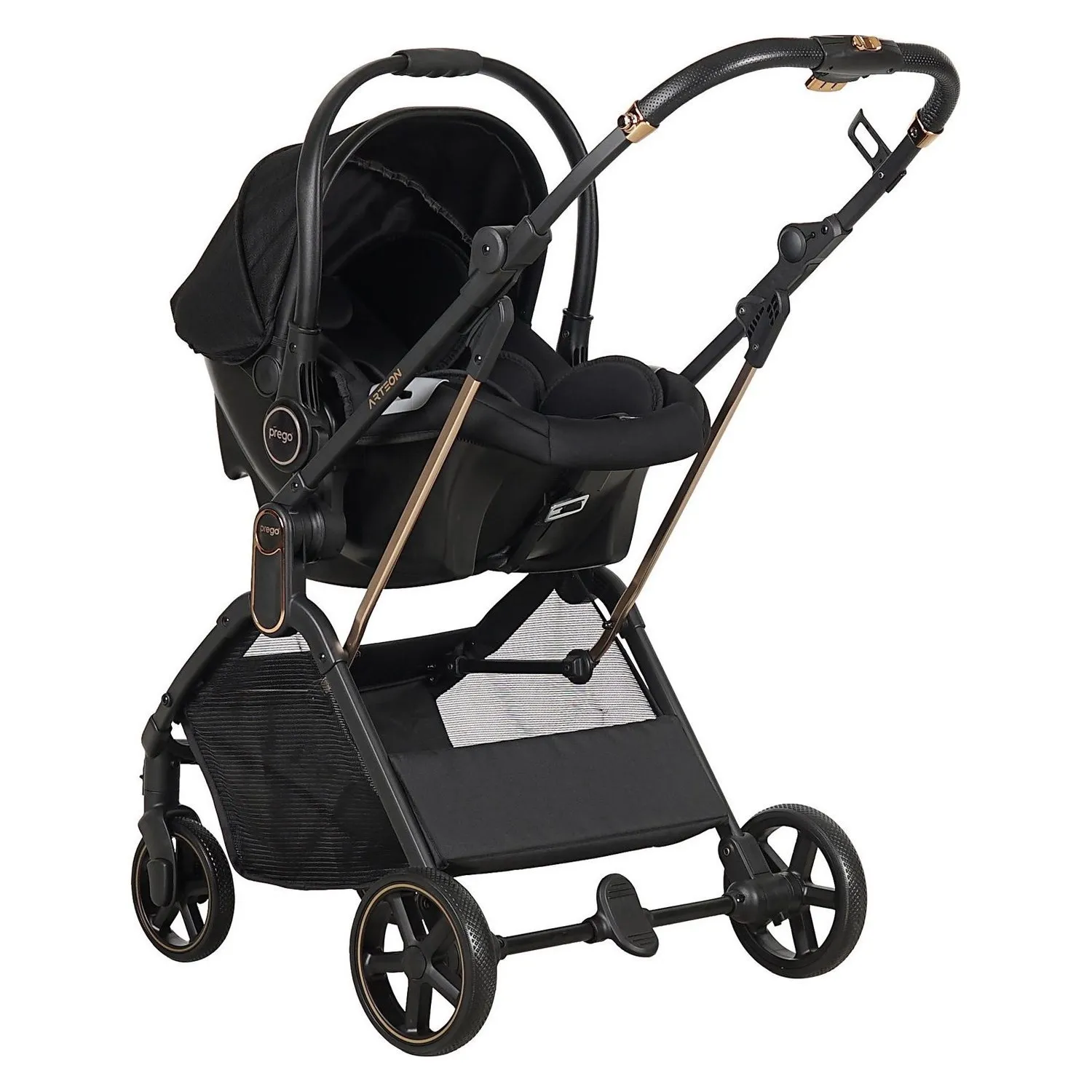 Prego 2244 Arteon Travel Sistem Bebek Arabası Siyah