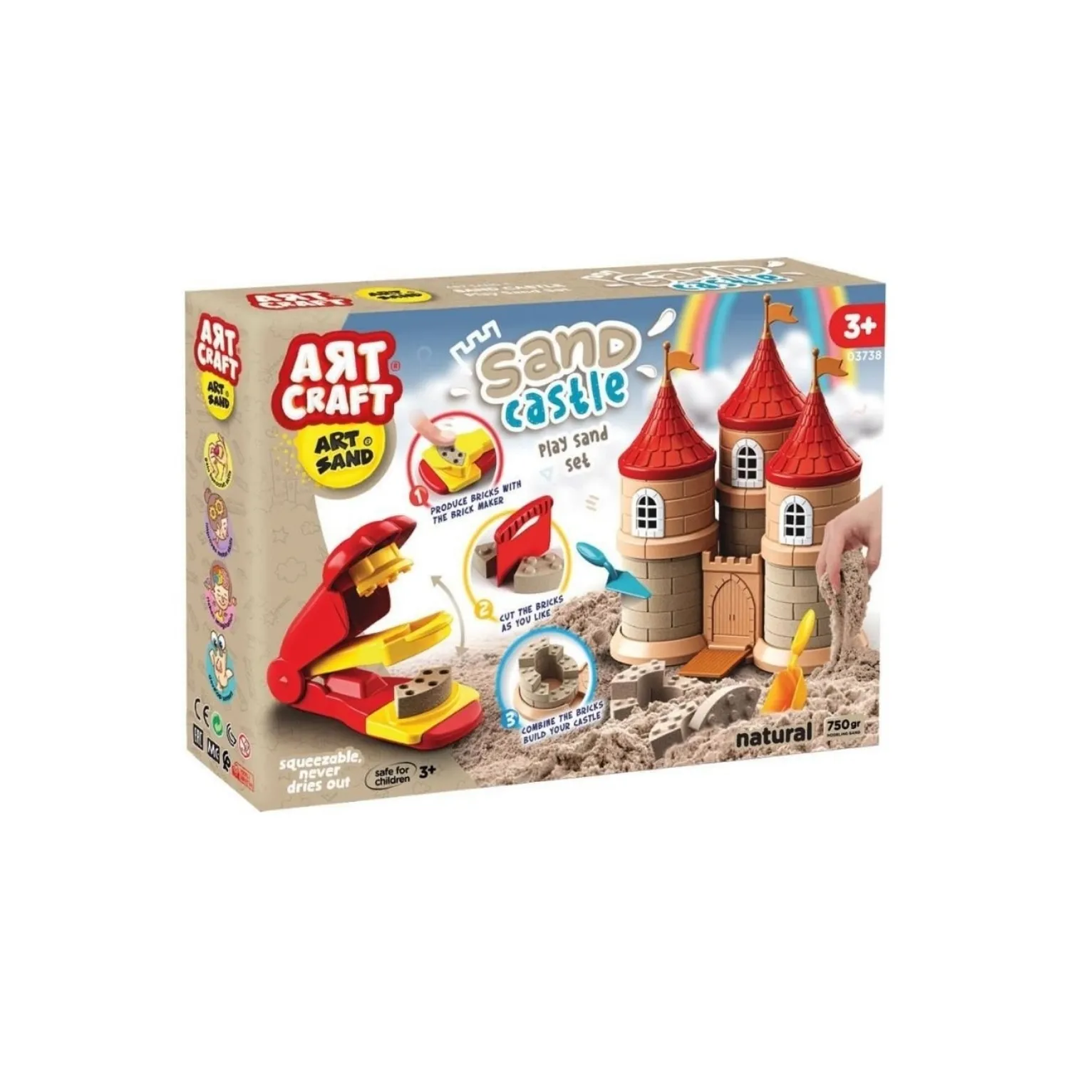 Dede Peri Masalı Oyun Kum Set 750 Gr