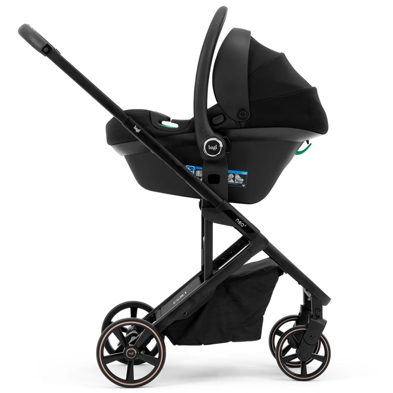 Bagi Neo2 Capsule Travel Sistem Bebek Arabası Multicolor