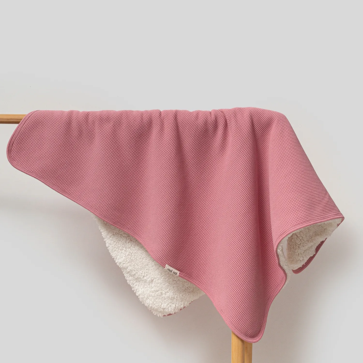 Moi Noi Battaniye Waffle Gül Kurusu