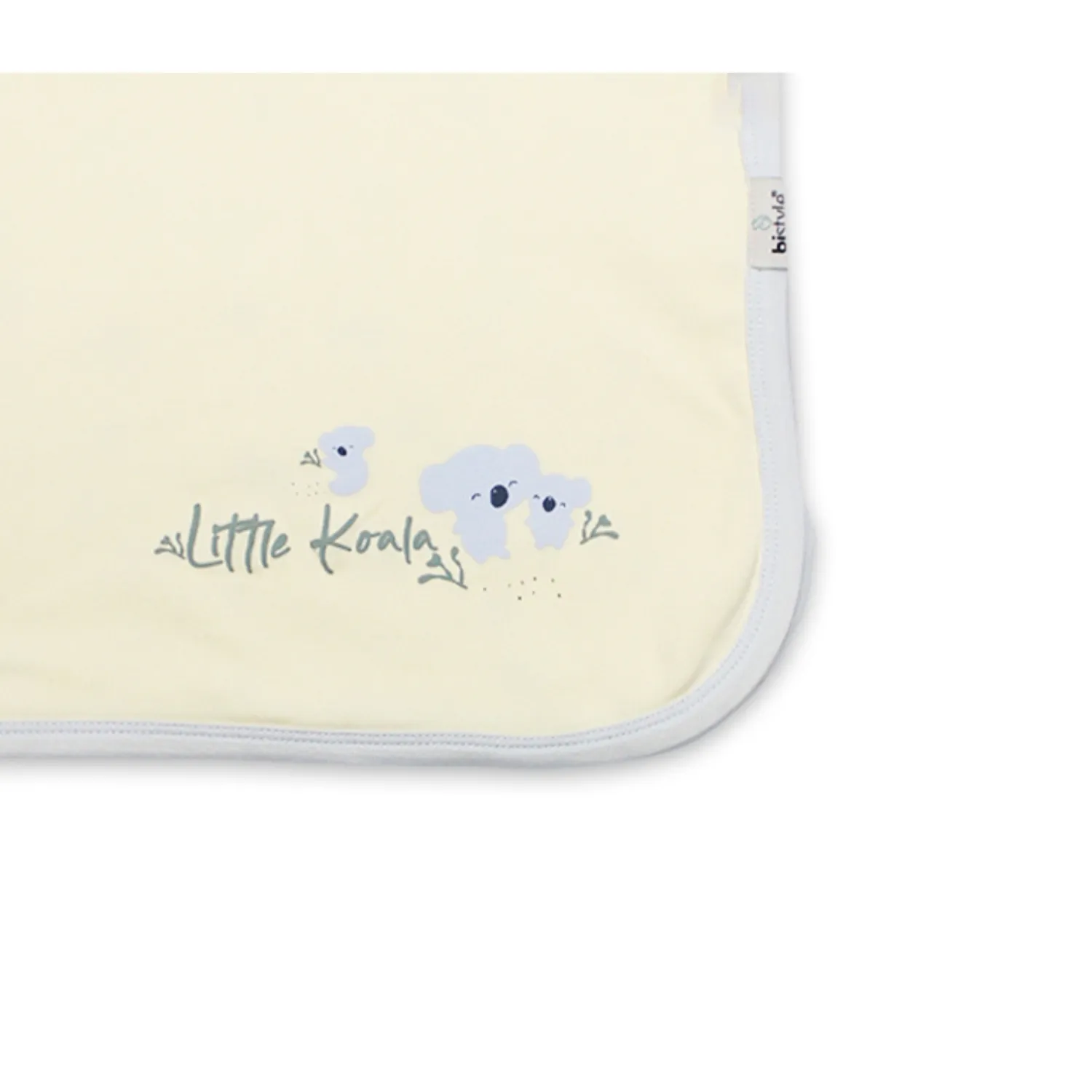 Bistyle Battaniye Penye Little Koala Gri - Sarı - Ekru