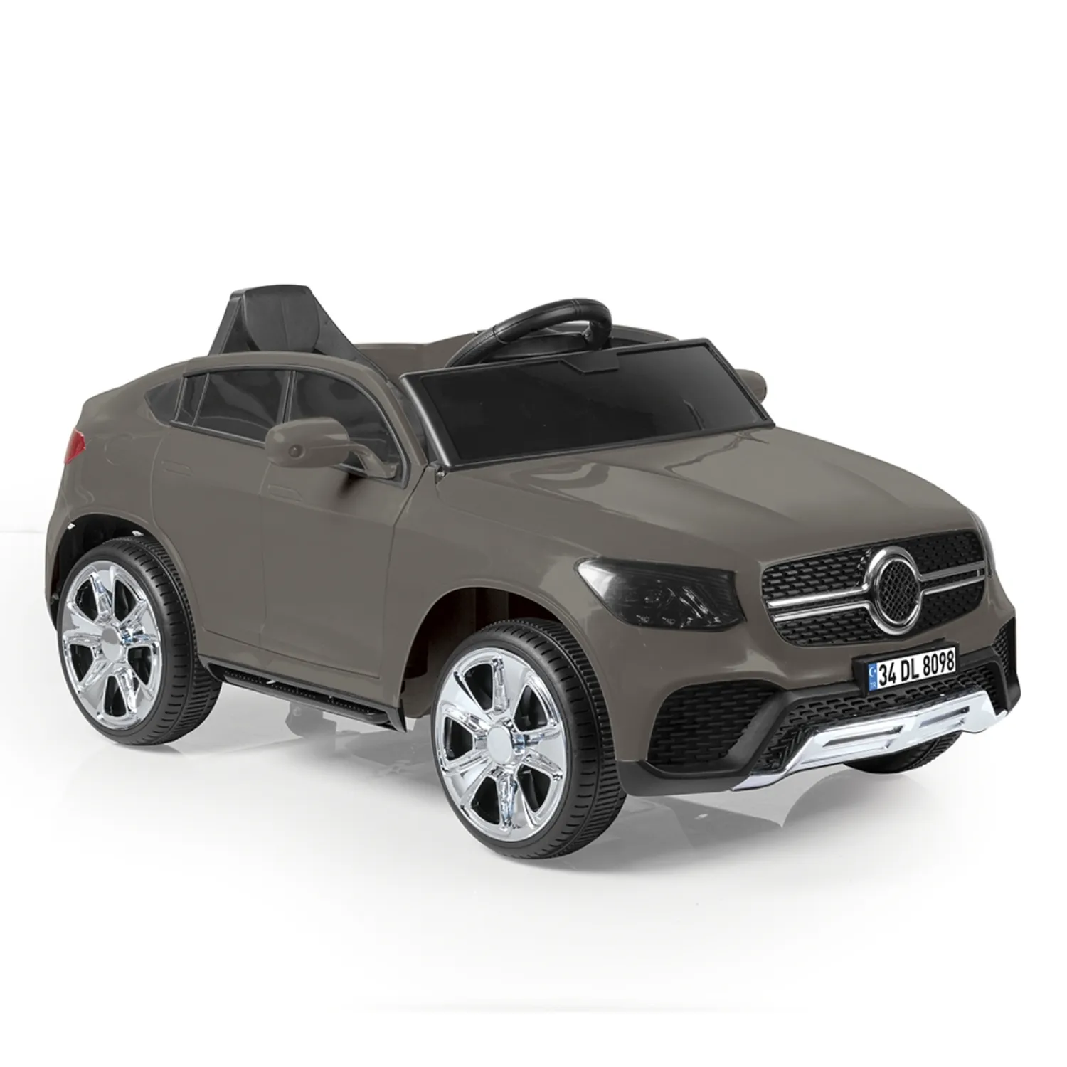 Dolu Grand SUV Akülü Araba Uzaktan Kumandalı 12V Kahverengi