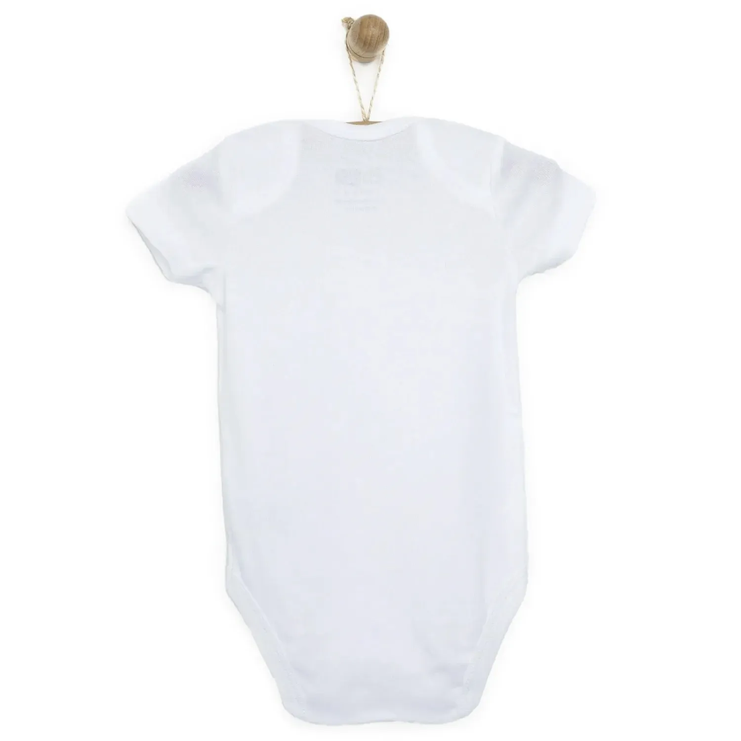 Mixi Baby %100 Pamuklu Çıtçıtlı Kısa Kol Bebek Body 3'lü Set Unisex