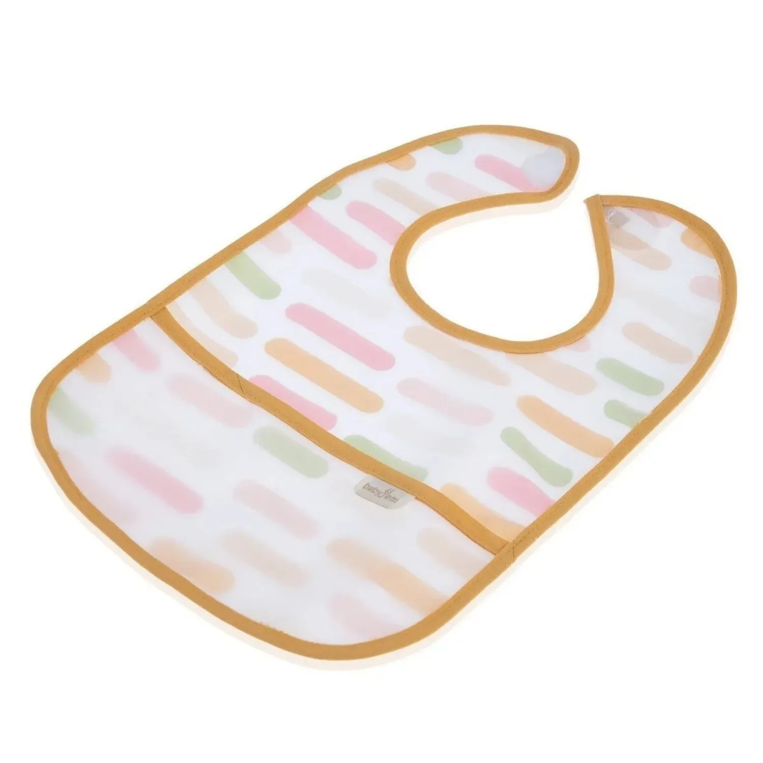 Babyjem Leke Tutmaz Önlük Pastel Şeritler