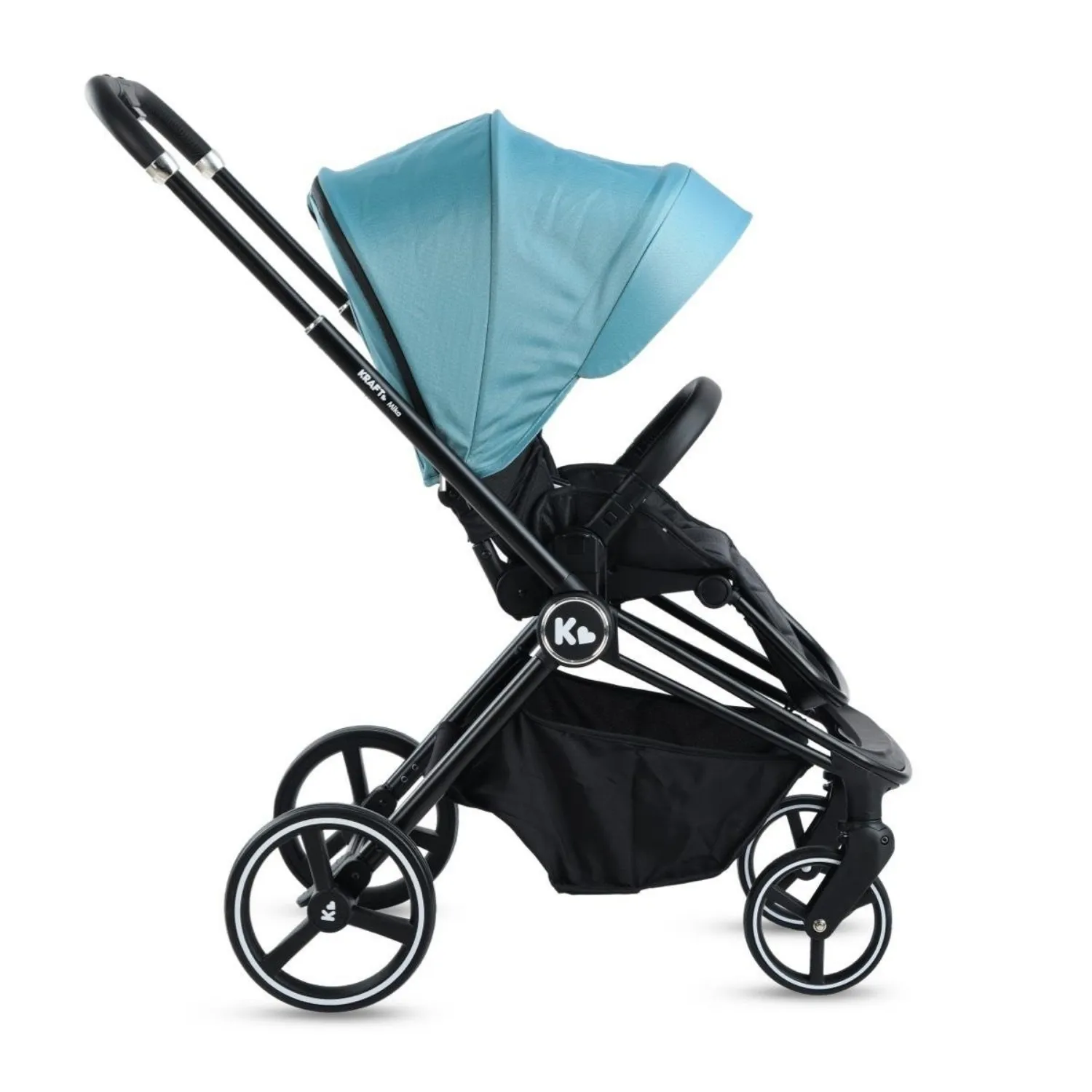 Kraft Mika Travel Sistem Bebek Arabası Black Green