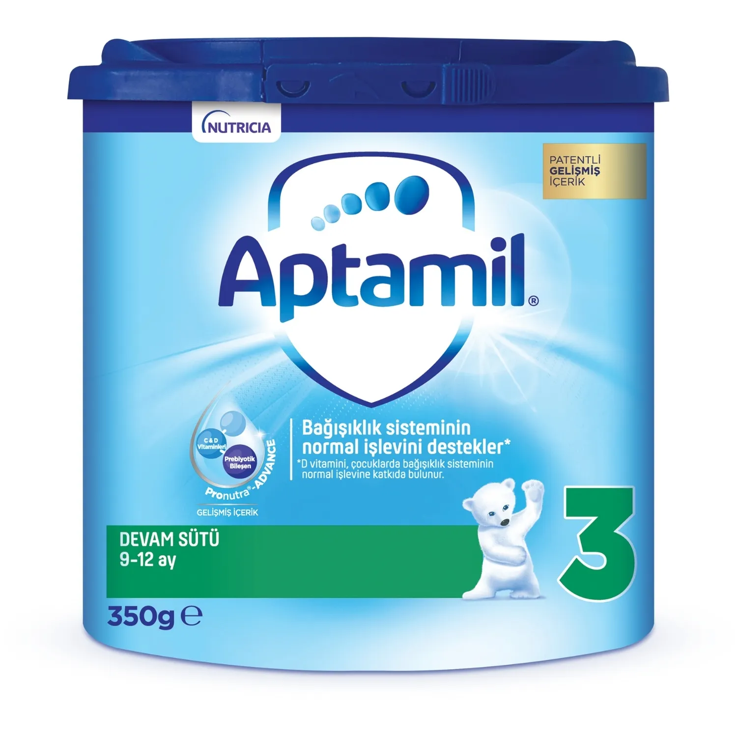 Aptamil 3 Devam Sütü 350 Gr