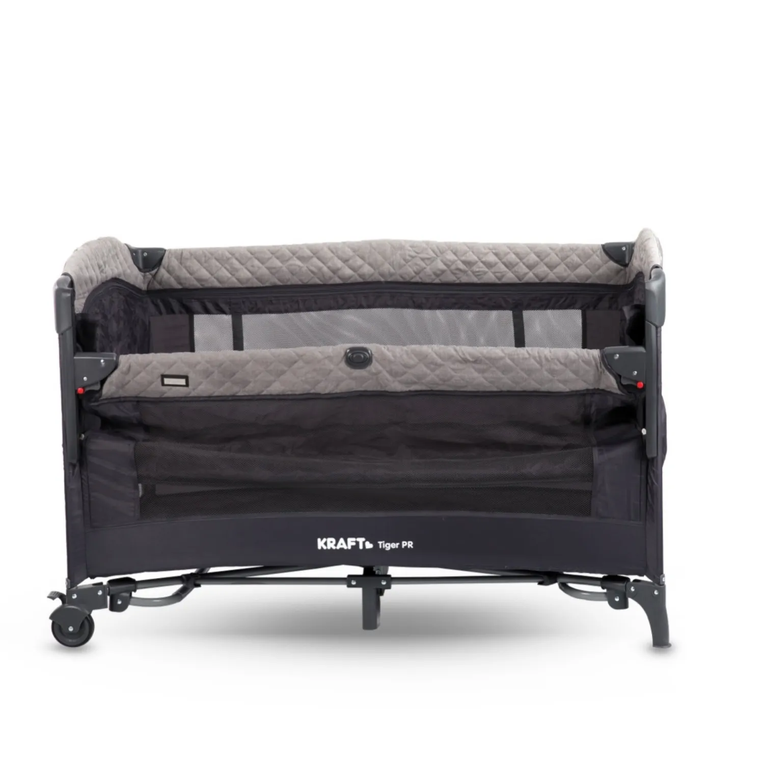 Kraft Tiger Anne Yanı Oyun Parkı 70x120 cm Light Grey
