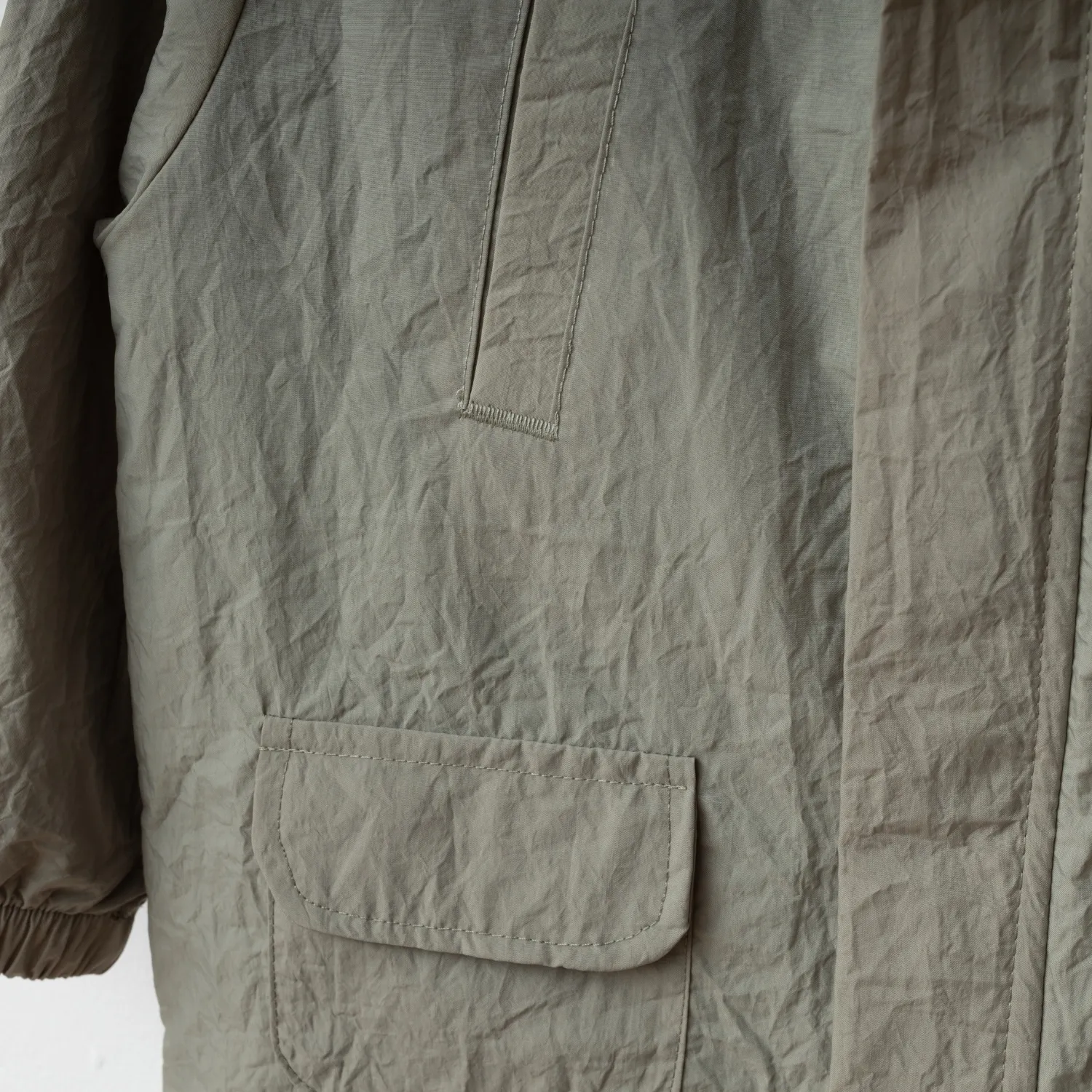 Bebolly Yağmurluk Cep Kapaklı Yeşil