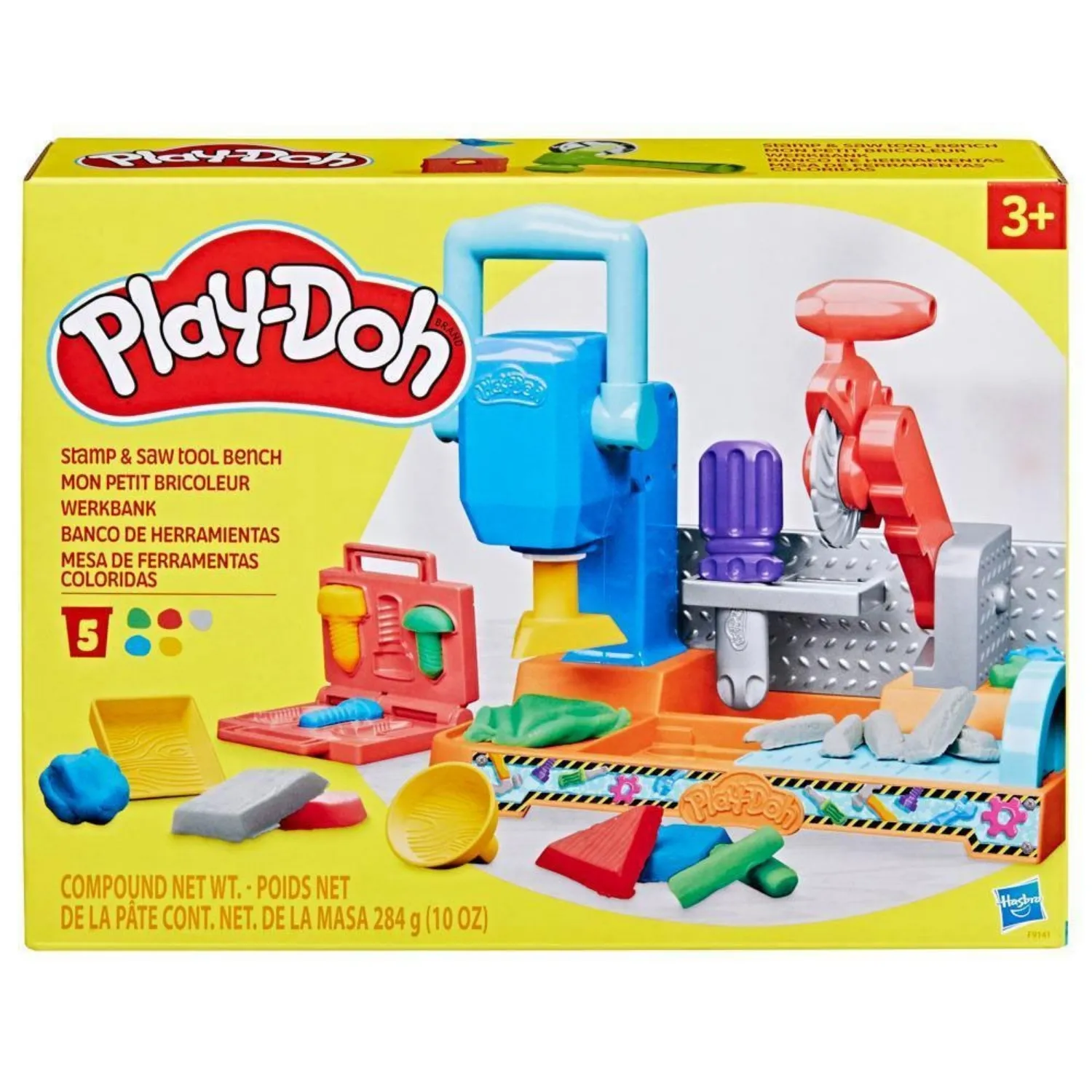 Play Doh Damga ve Testere Aleti Tezgahı 