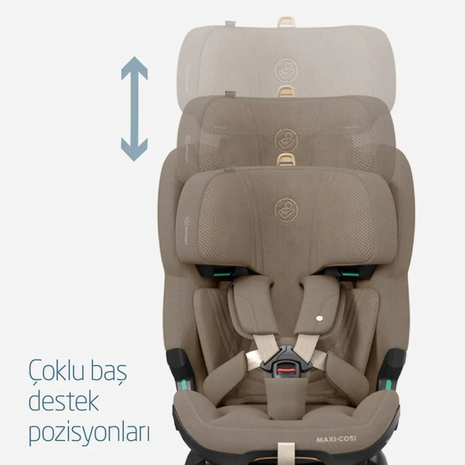 Maxi Cosi Emerald 360 Pro Slidetech Oto Koltuğu 0-36 Kg Authentic Truffle