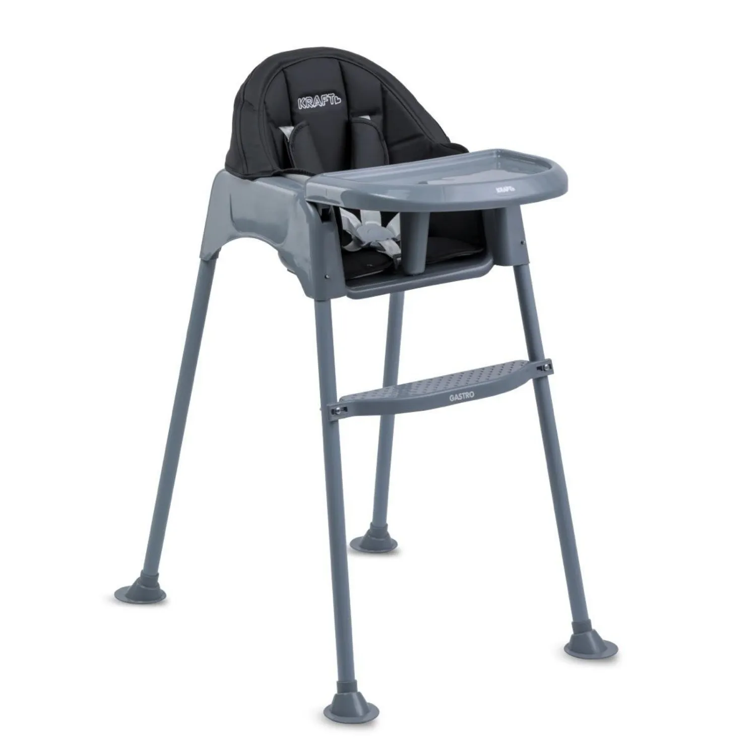 Kraft Gastro Basic Mama Sandalyesi Black
