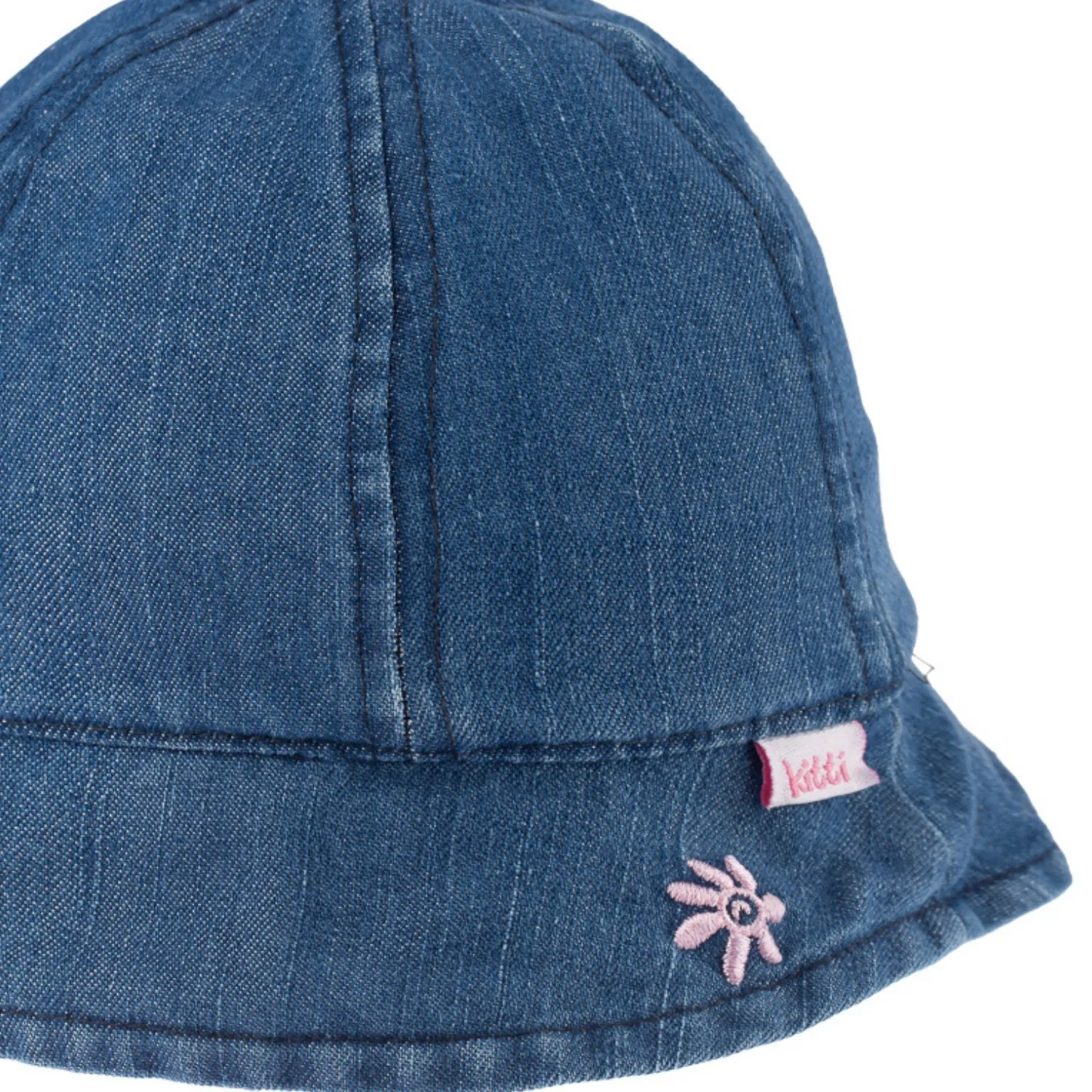 Kitti Şapka Maksi Denim 0-18 Ay Mavi Denim Asortili