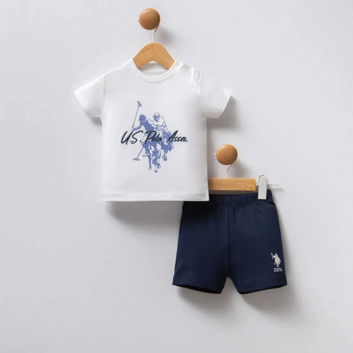 U.S. Polo 2li Takım Beyaz