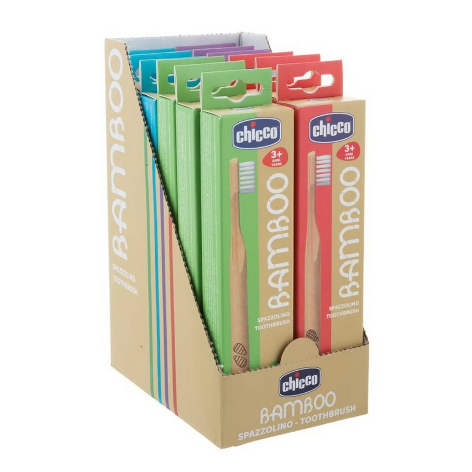 Chicco Bambu Çocuk Diş Fırçası 36+ Ay