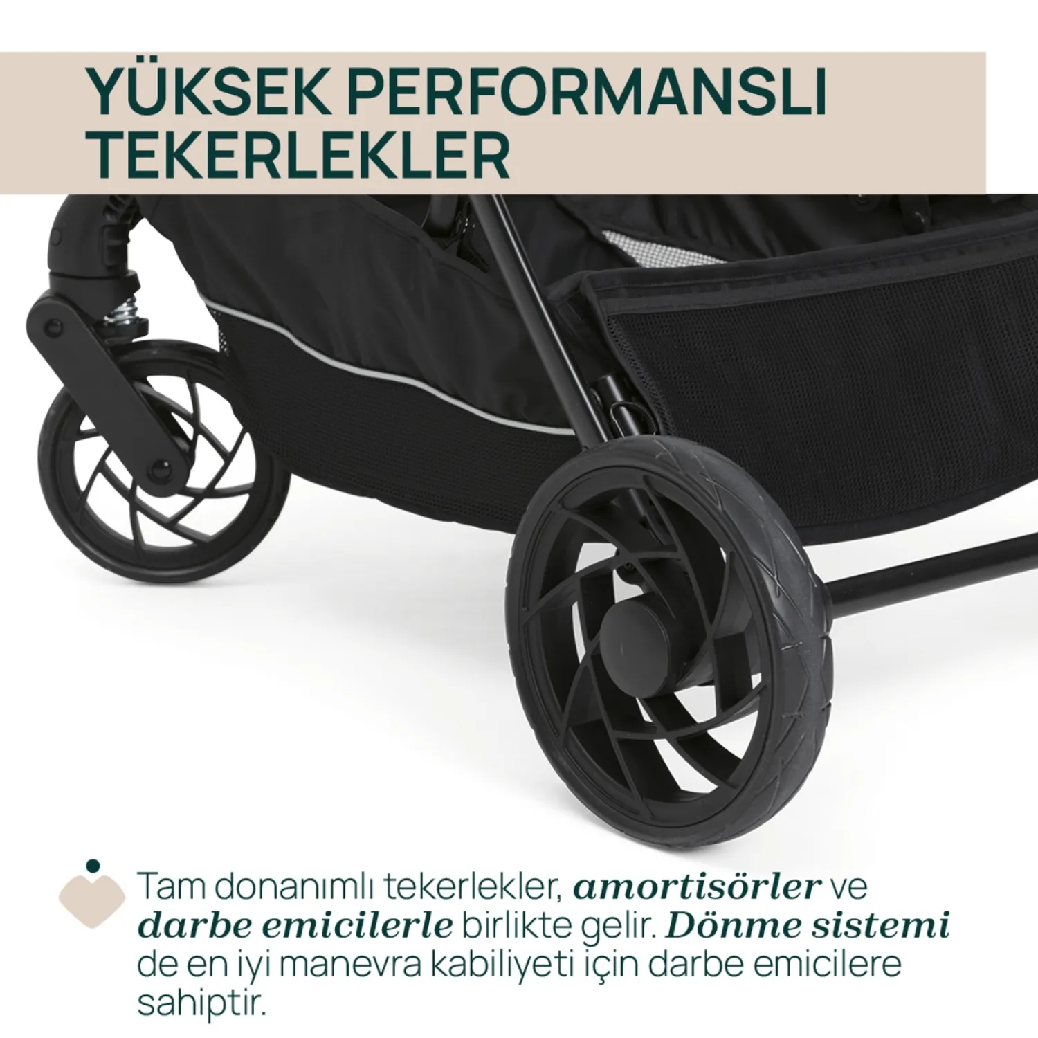 Chicco One4Ever Lounge Bebek Arabası Denim Shine