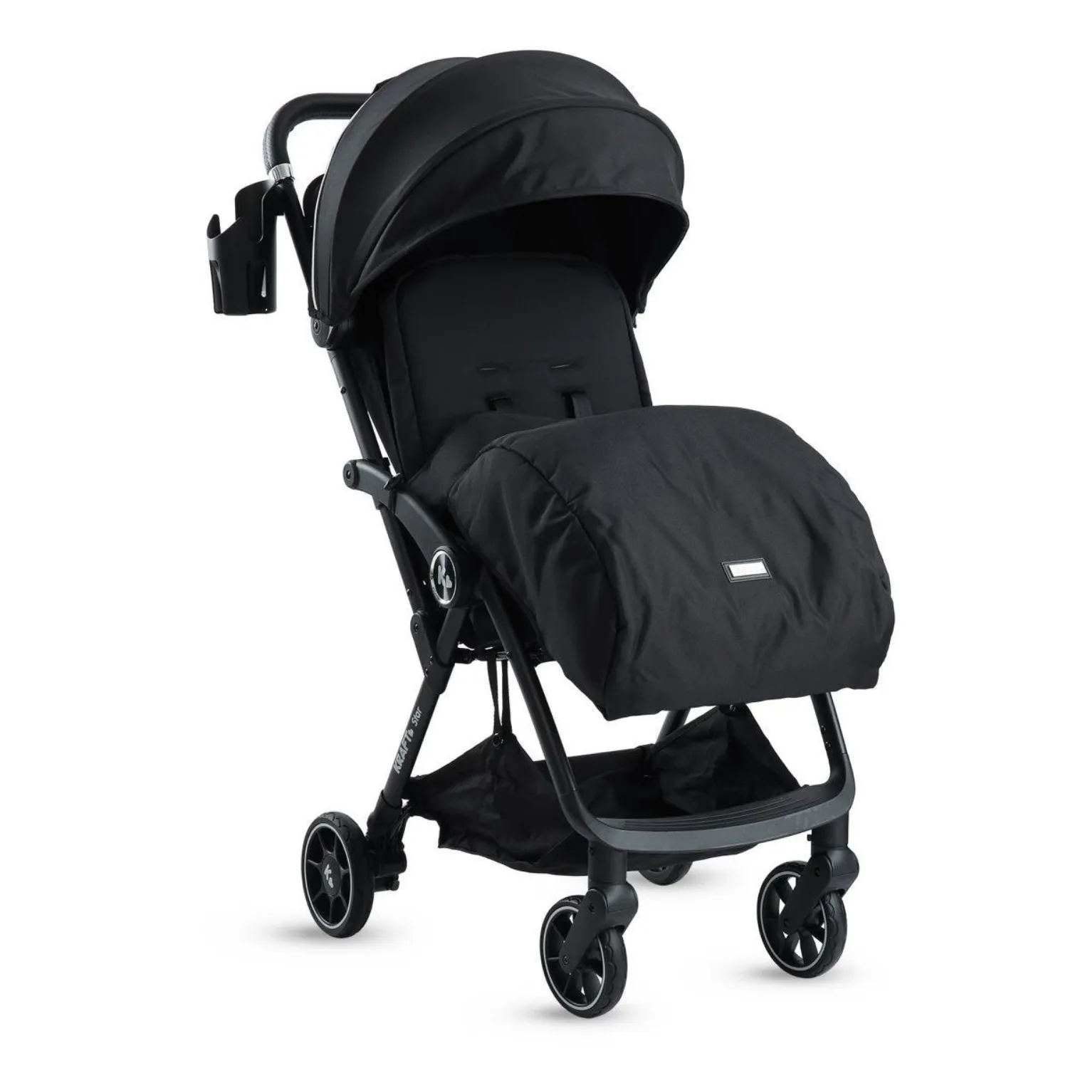 Kraft Star Kabin Bebek Arabası Black