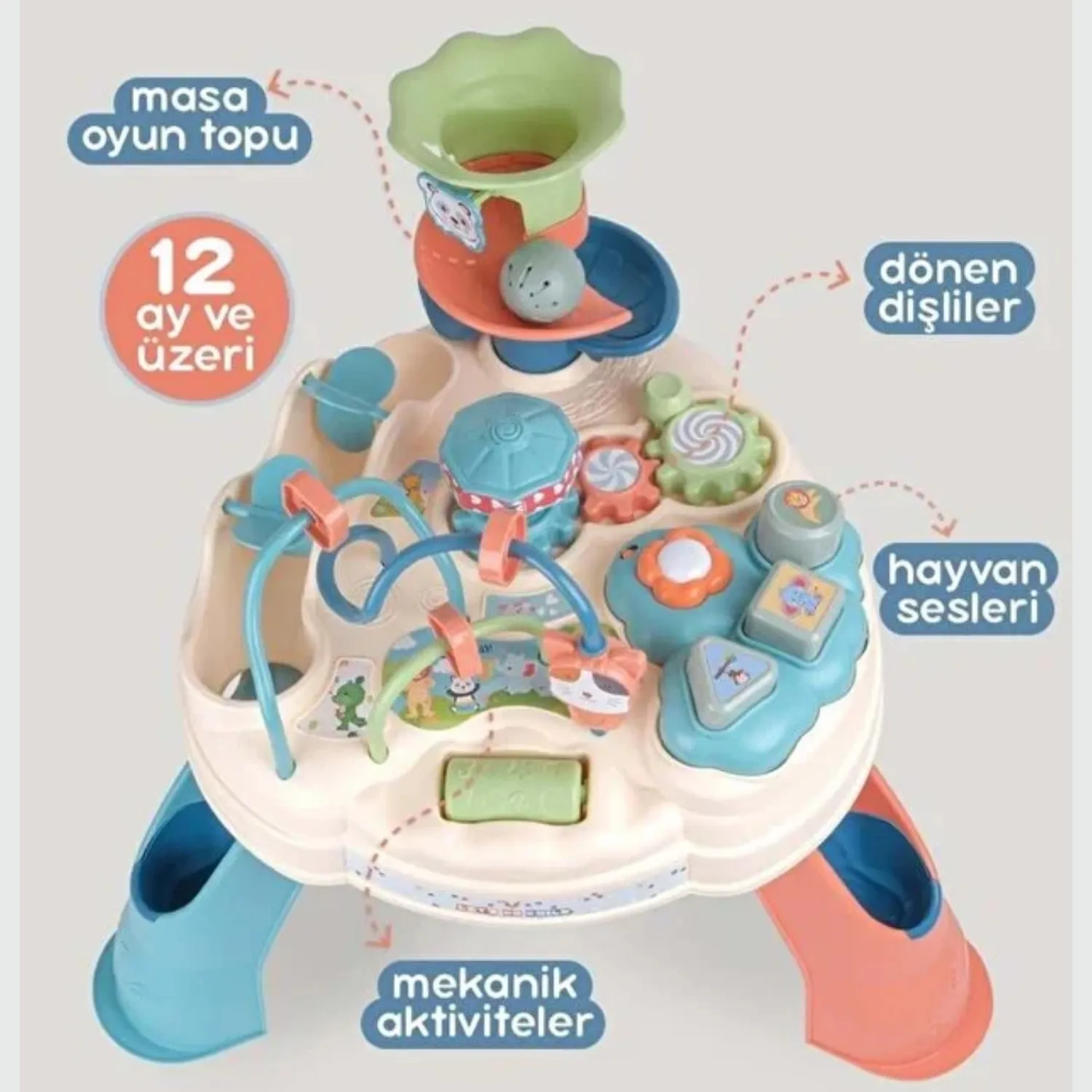 Let's Be Child Eğlenceli Aktivite Masası Let's Be Child Eğlenceli Aktivite Masası