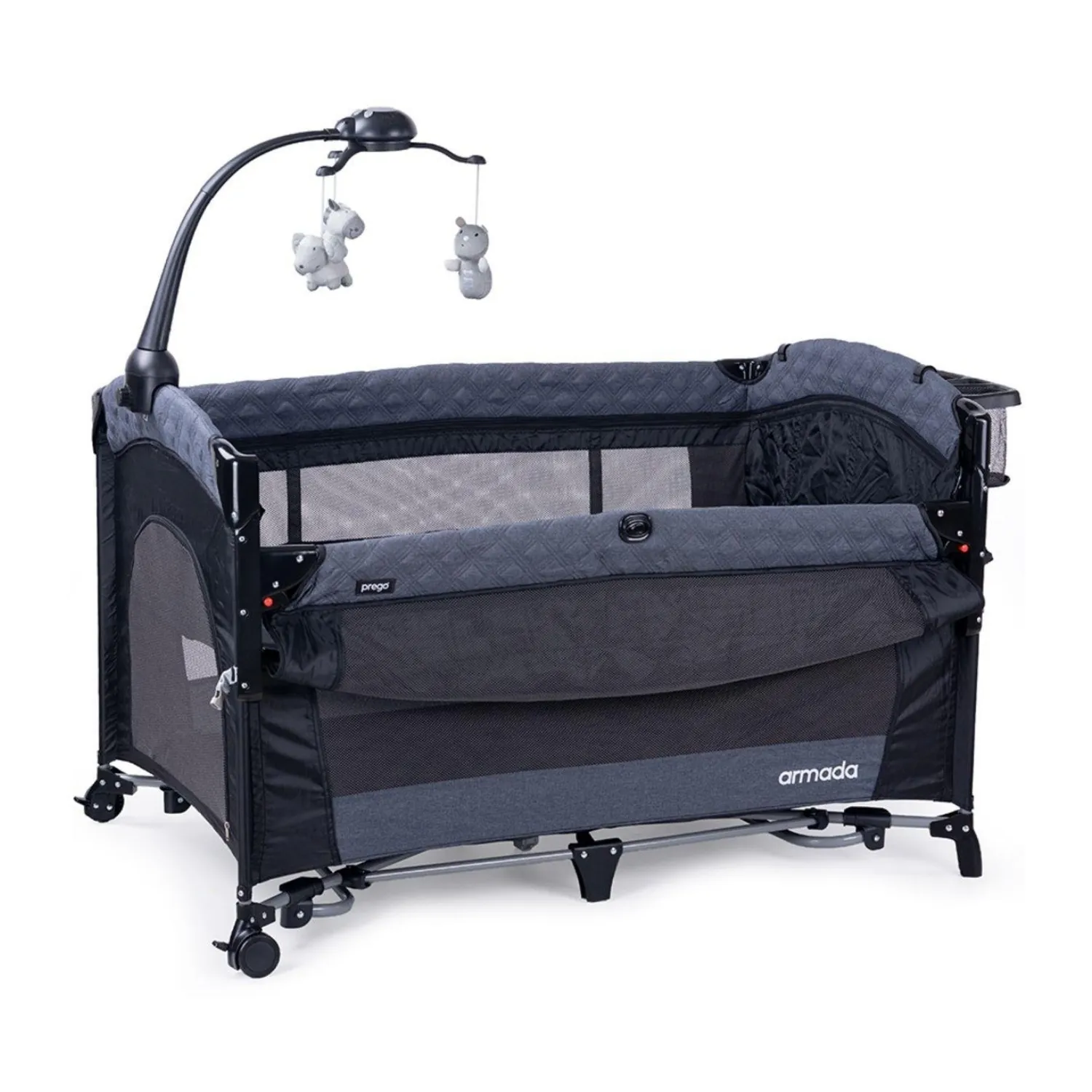Prego 8067 Armada Anne Yanı Oyun Parkı 70x120 cm Füme