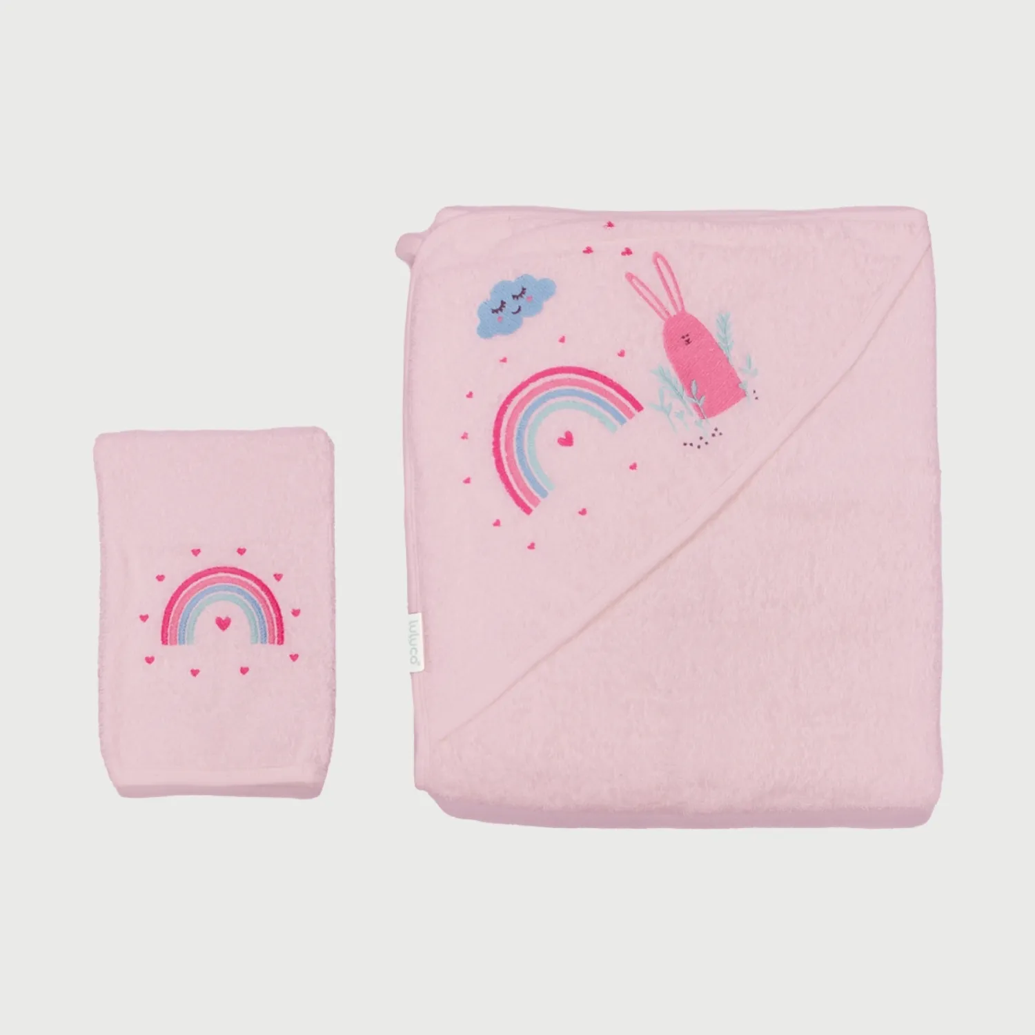 Bistyle Havlu Luluco Rainbow 75x75cm Pembe