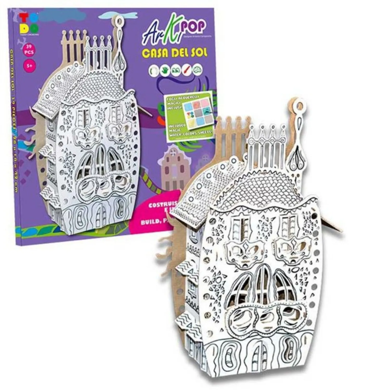 Todo 3D Boyanabiliir Güneş Sahili Evi